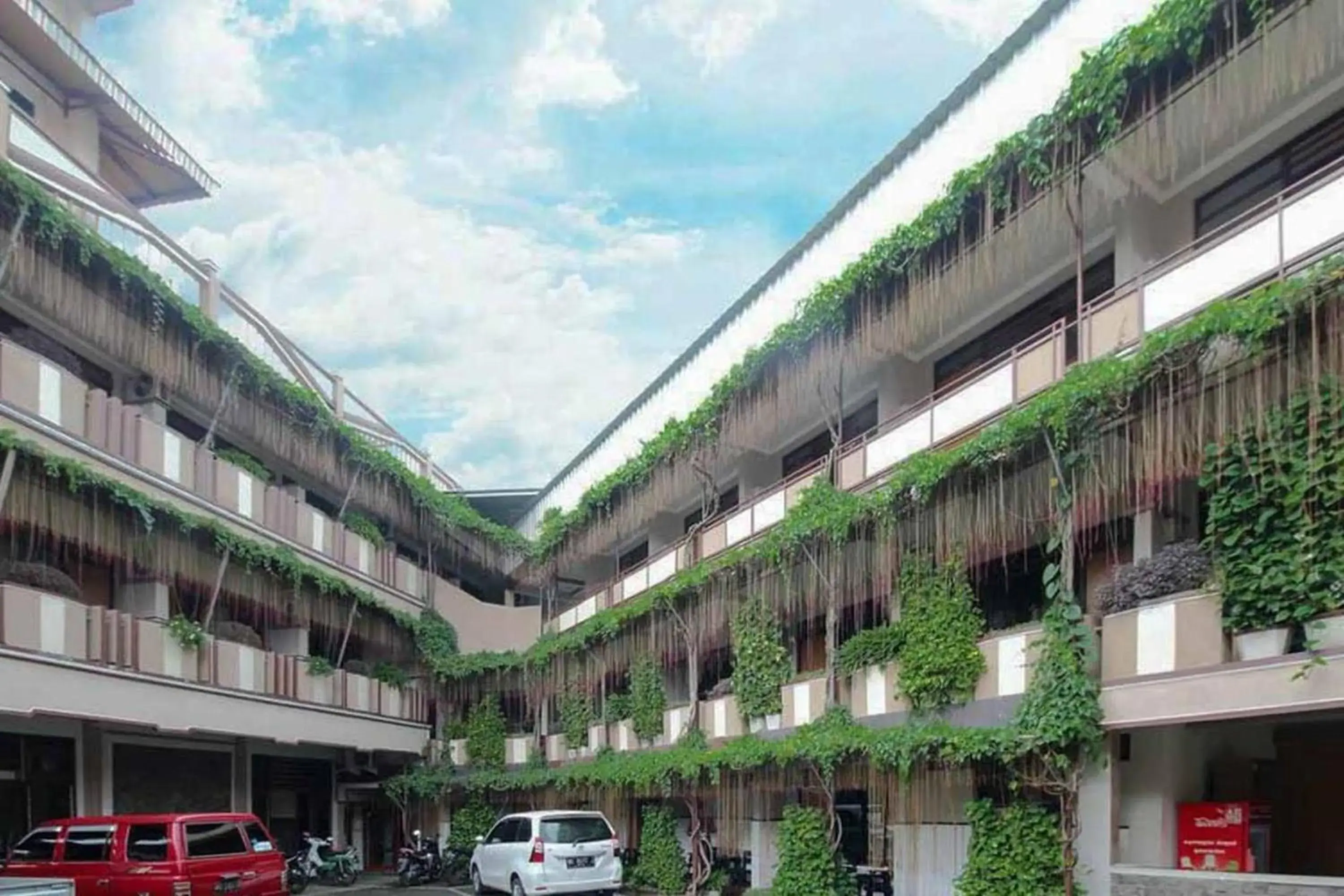 Property building in Hotel Lestari Property building in Hotel Lestari