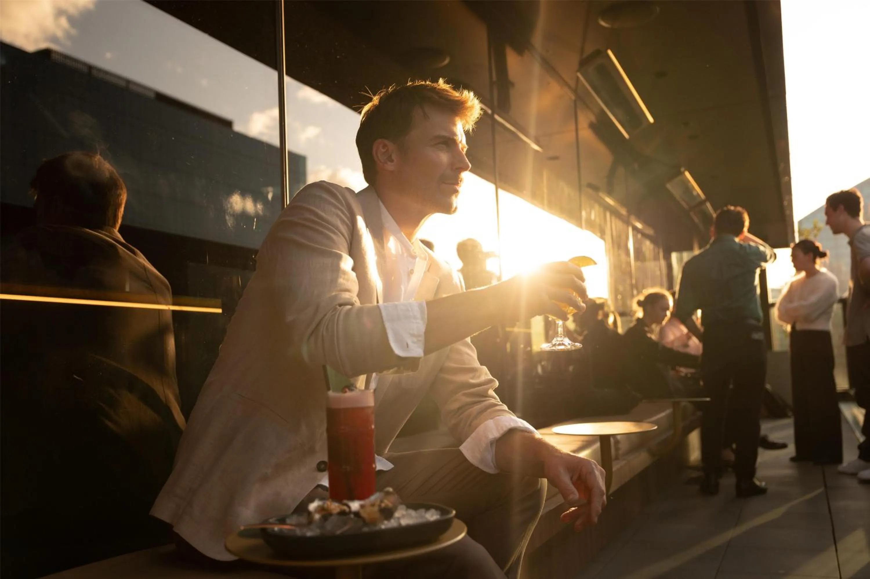 Lounge or bar in Quincy Hotel Melbourne