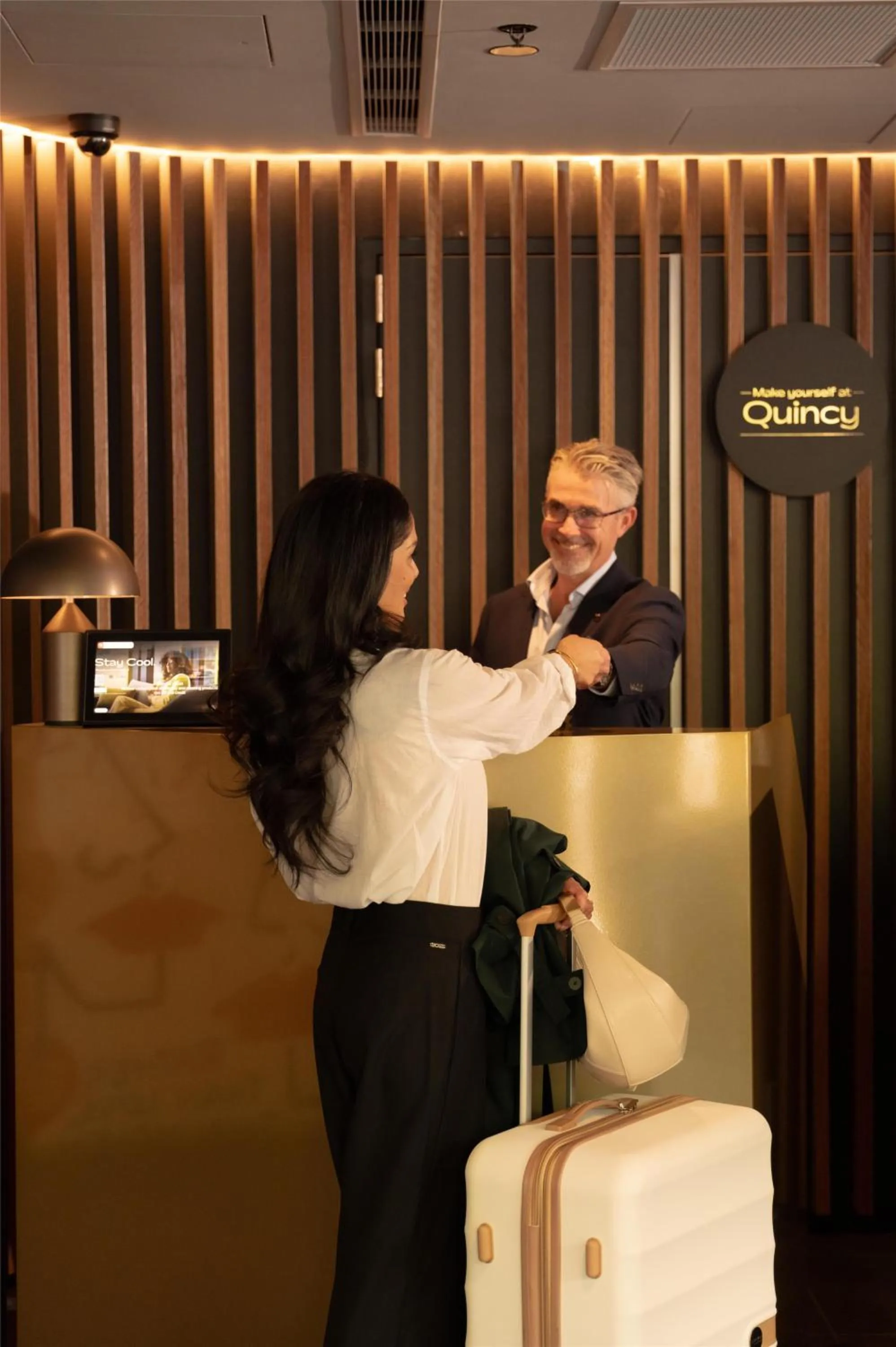 Lobby or reception in Quincy Hotel Melbourne