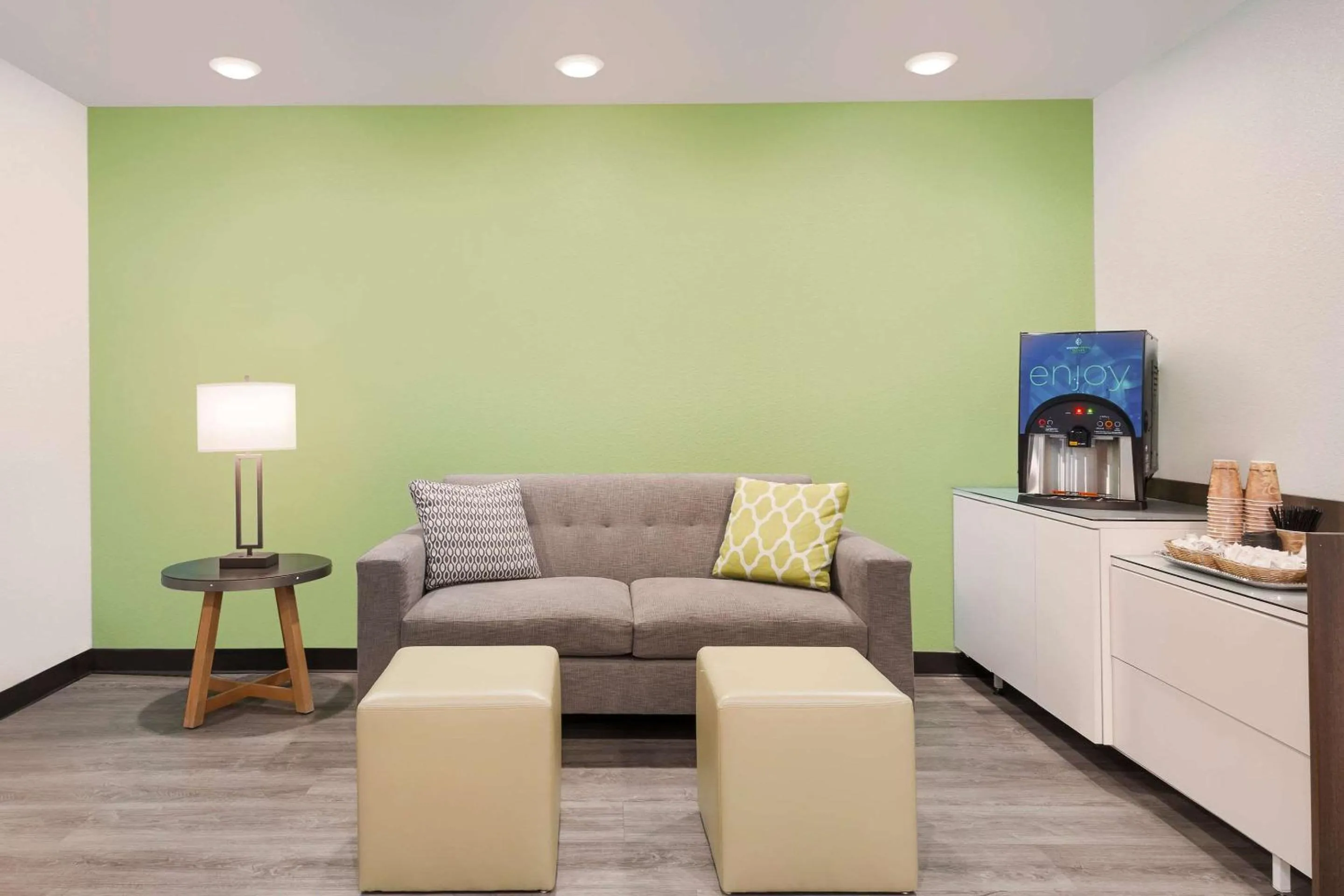 Lobby or reception in WoodSpring Suites Chattanooga