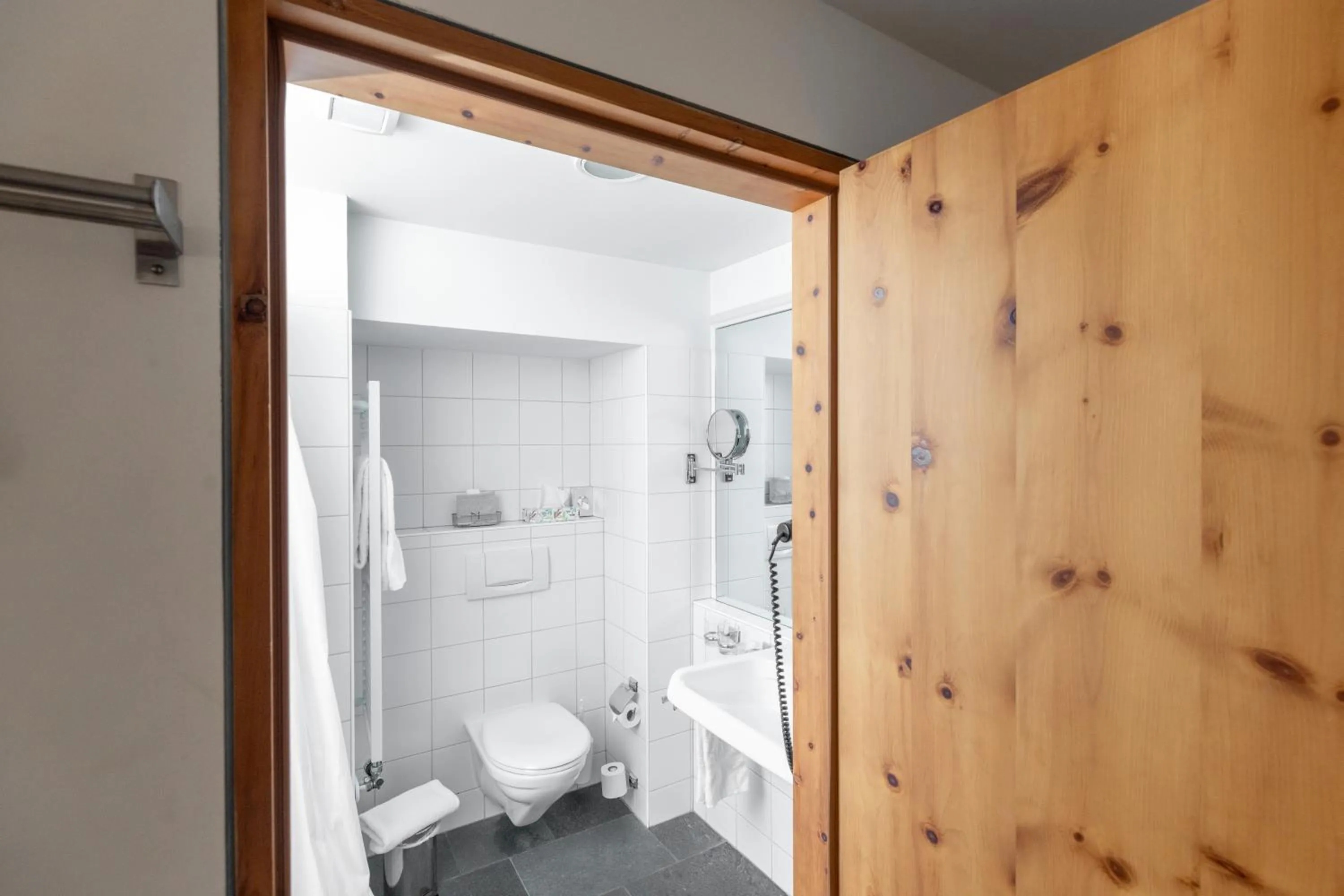 Bathroom in Palazzo Mysanus Samedan