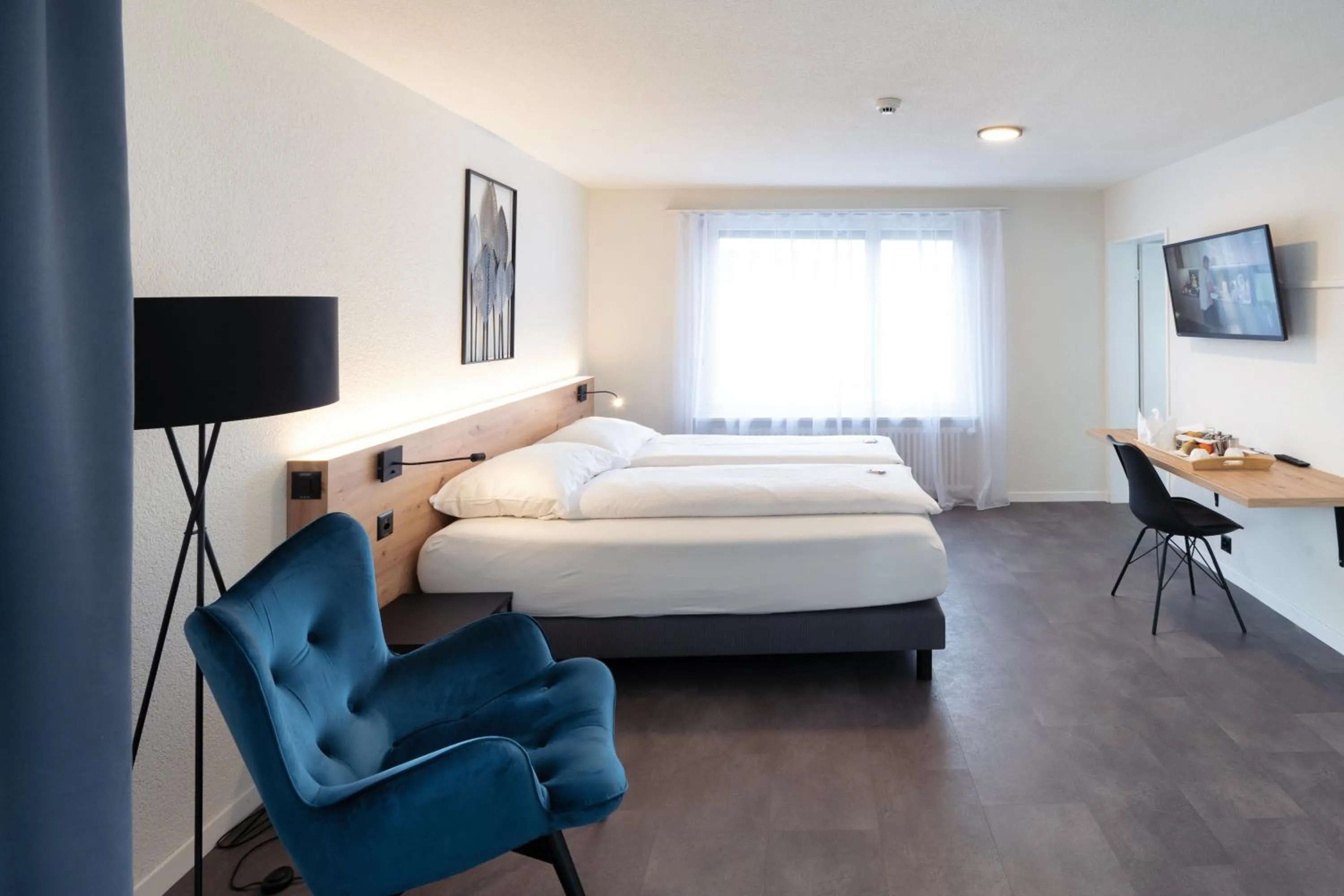 Bed in Hotel Bären Suhr