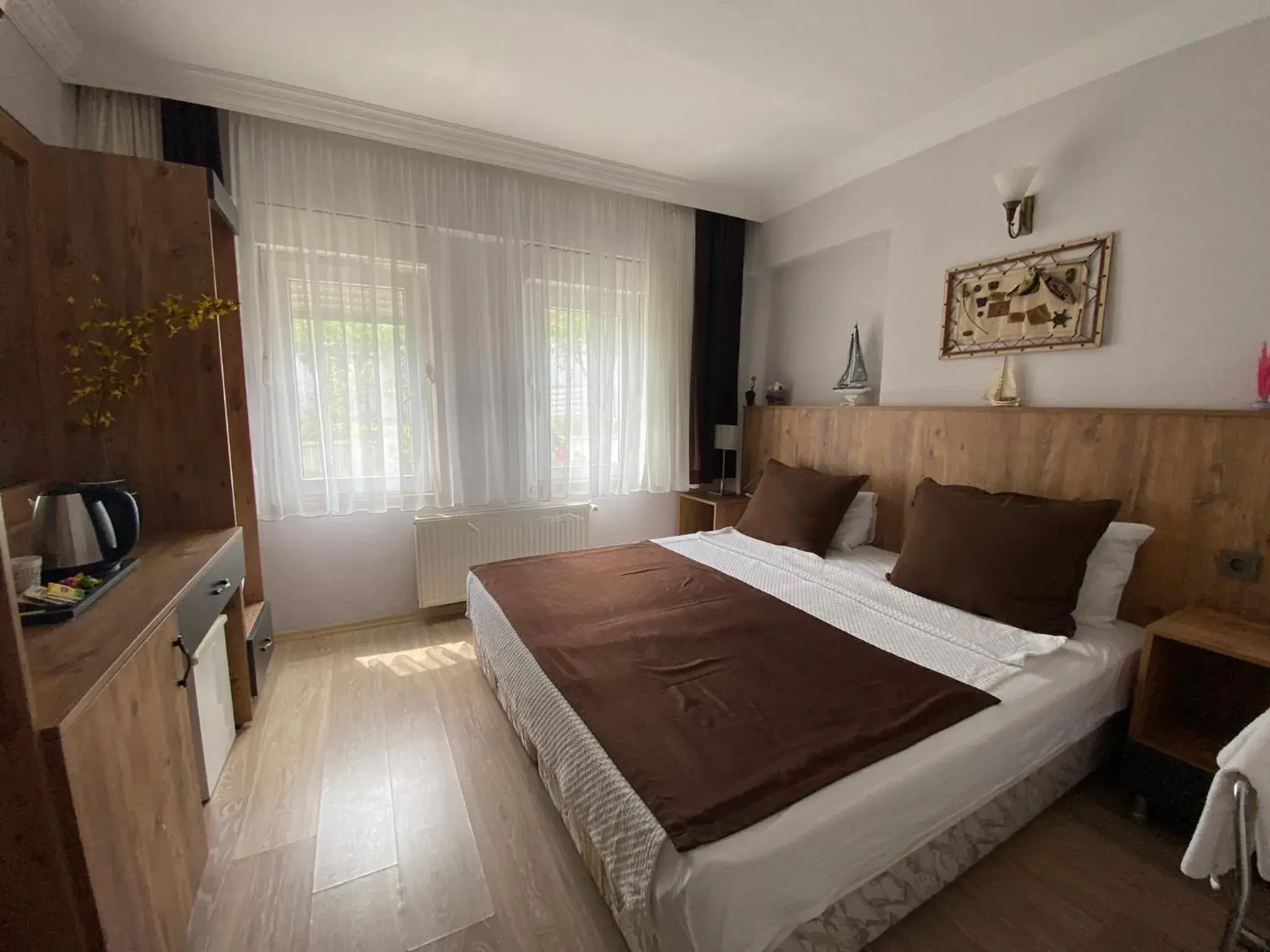 Double Room with Garden View in Cunda Aşiyan Otel Double Room with Garden View in Cunda Aşiyan Otel