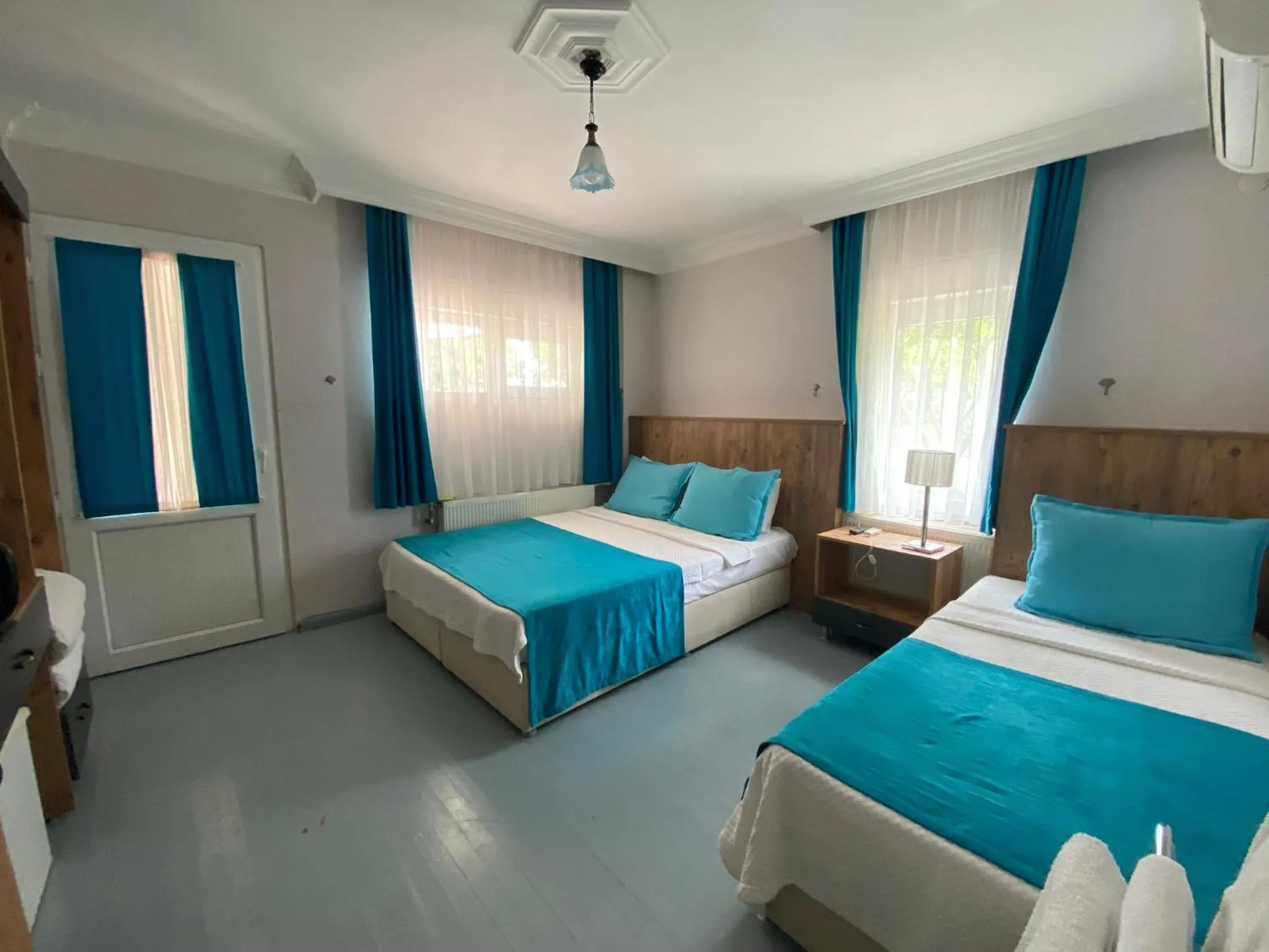 Bed in Cunda Aşiyan Otel