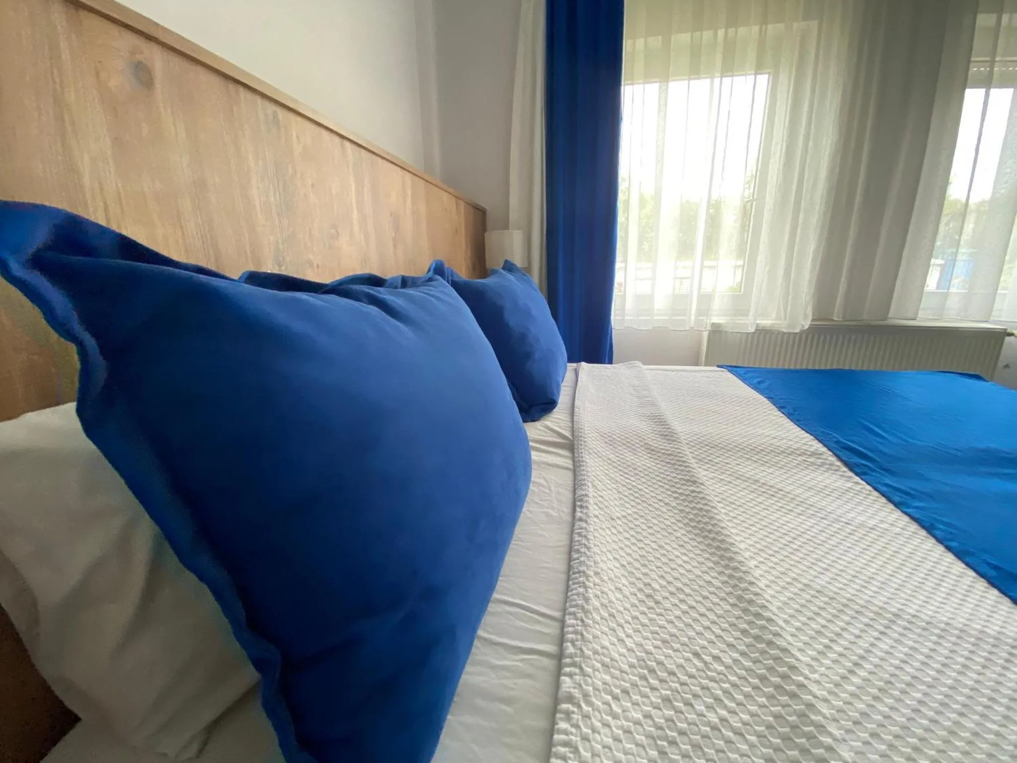 Bed in Cunda Aşiyan Otel