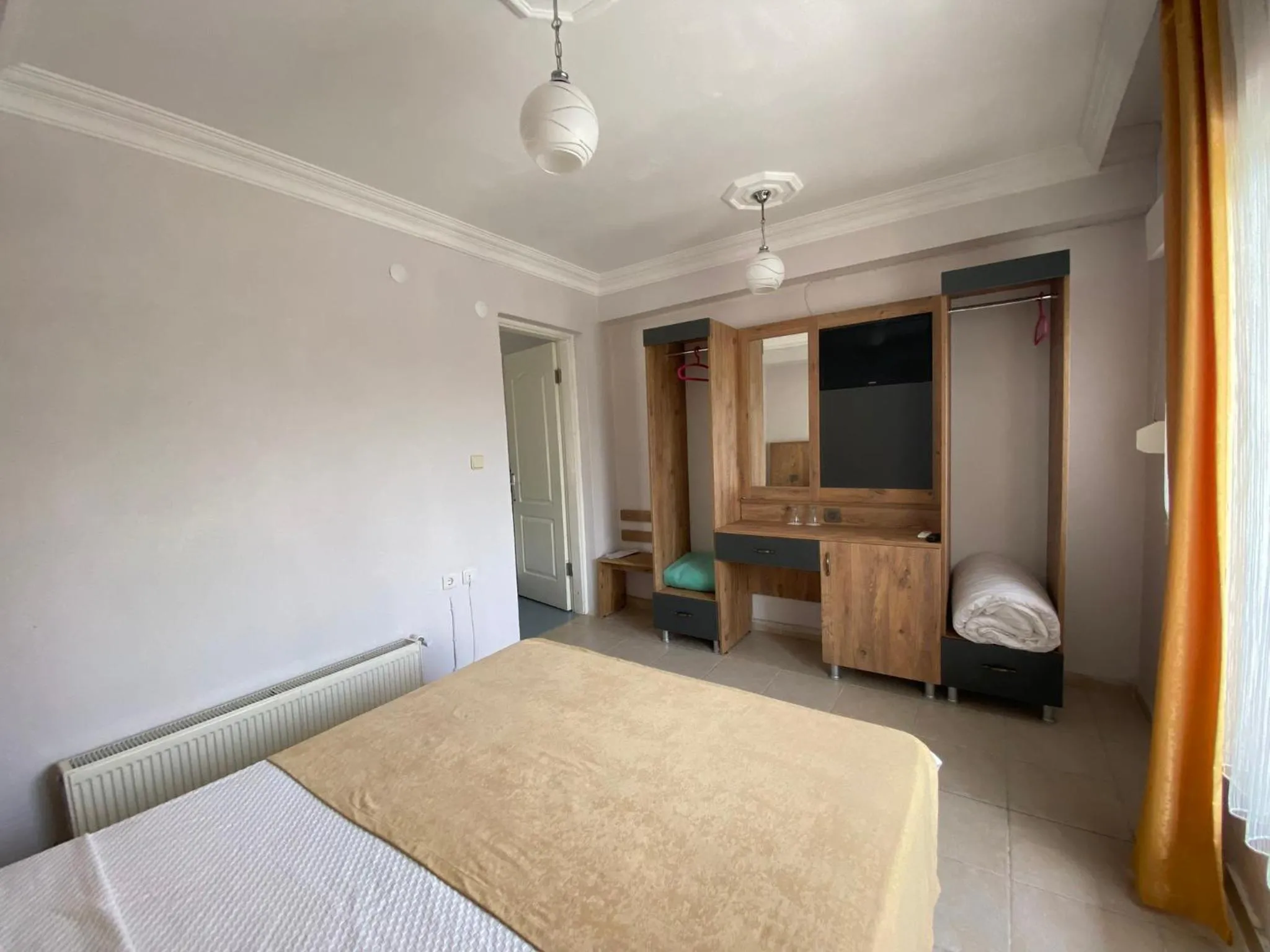 Bed in Cunda Aşiyan Otel