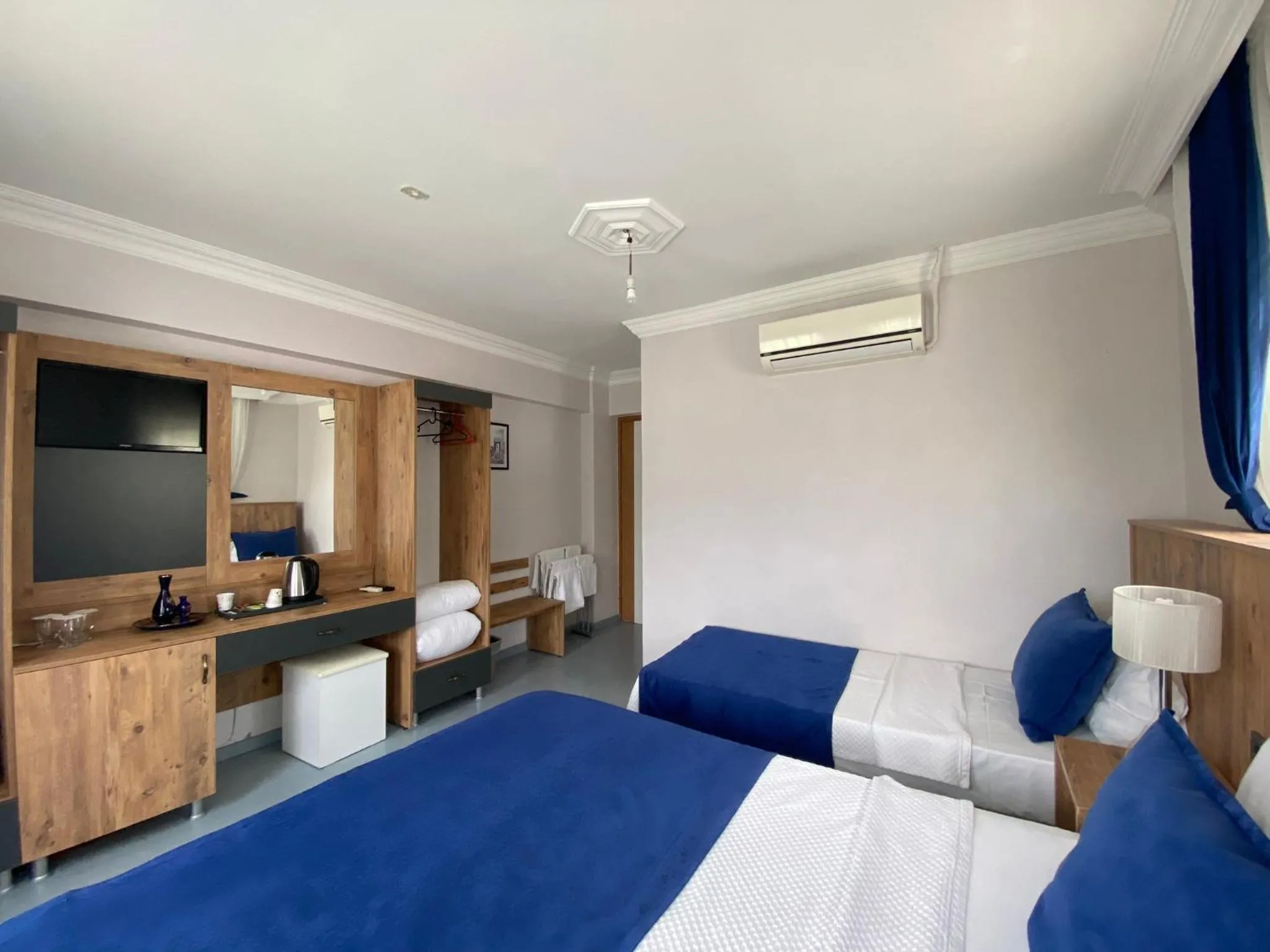 Bed in Cunda Aşiyan Otel