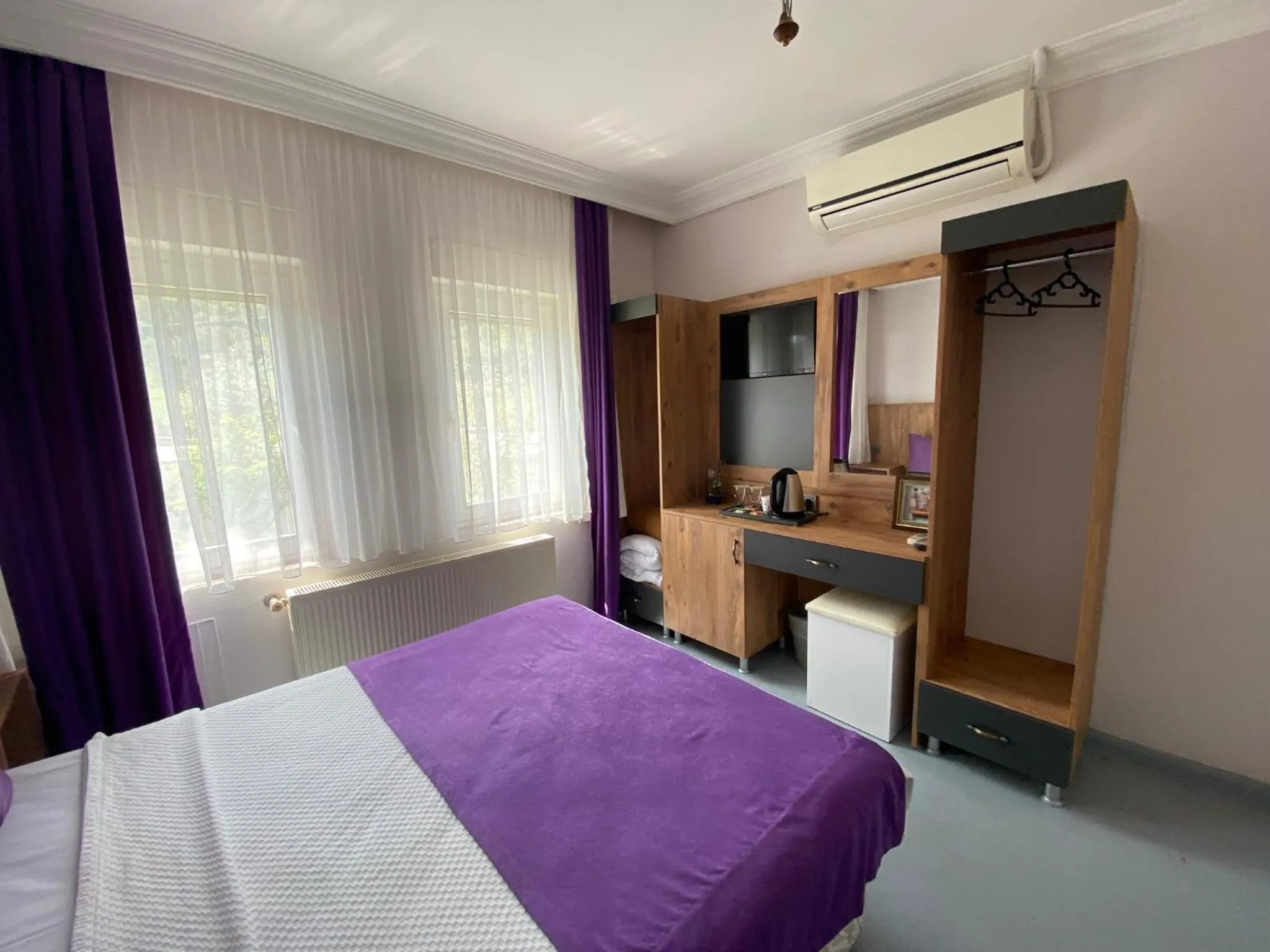 Bed in Cunda Aşiyan Otel
