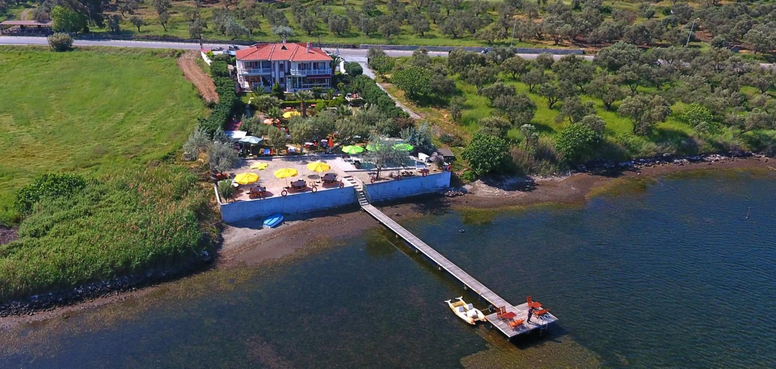 Bird's eye view in Cunda Aşiyan Otel