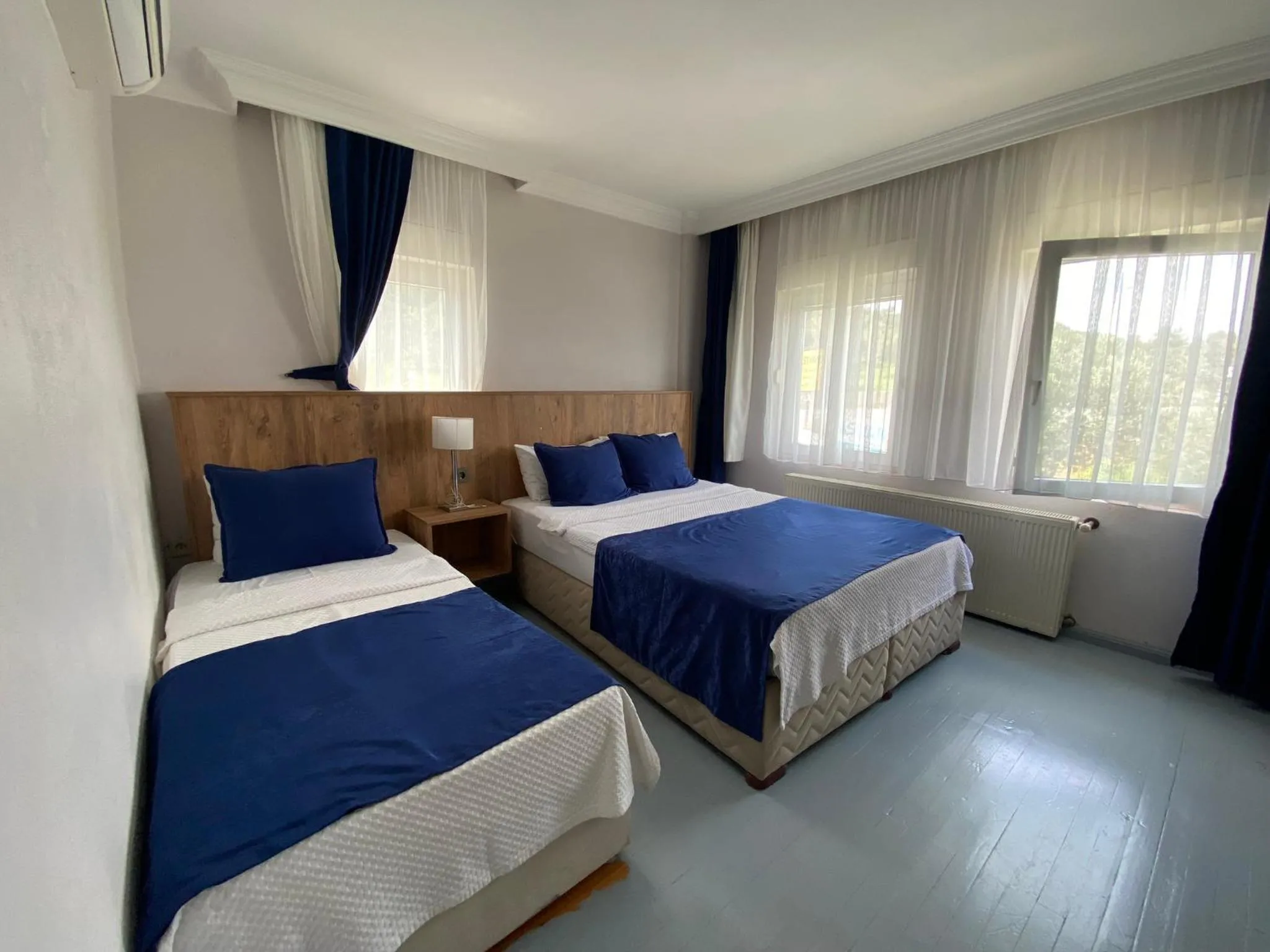 Bed in Cunda Aşiyan Otel
