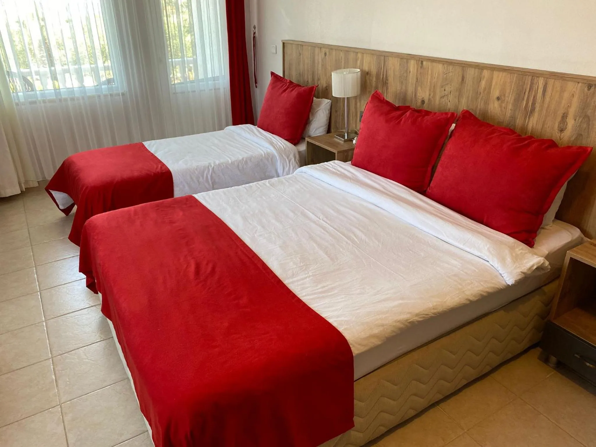 Bed in Cunda Aşiyan Otel