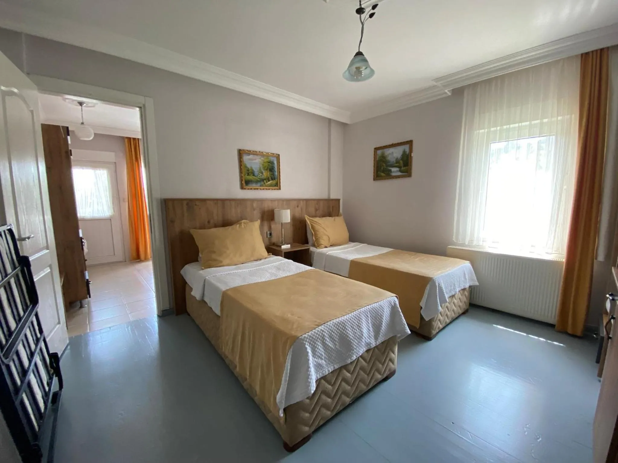 Bed in Cunda Aşiyan Otel