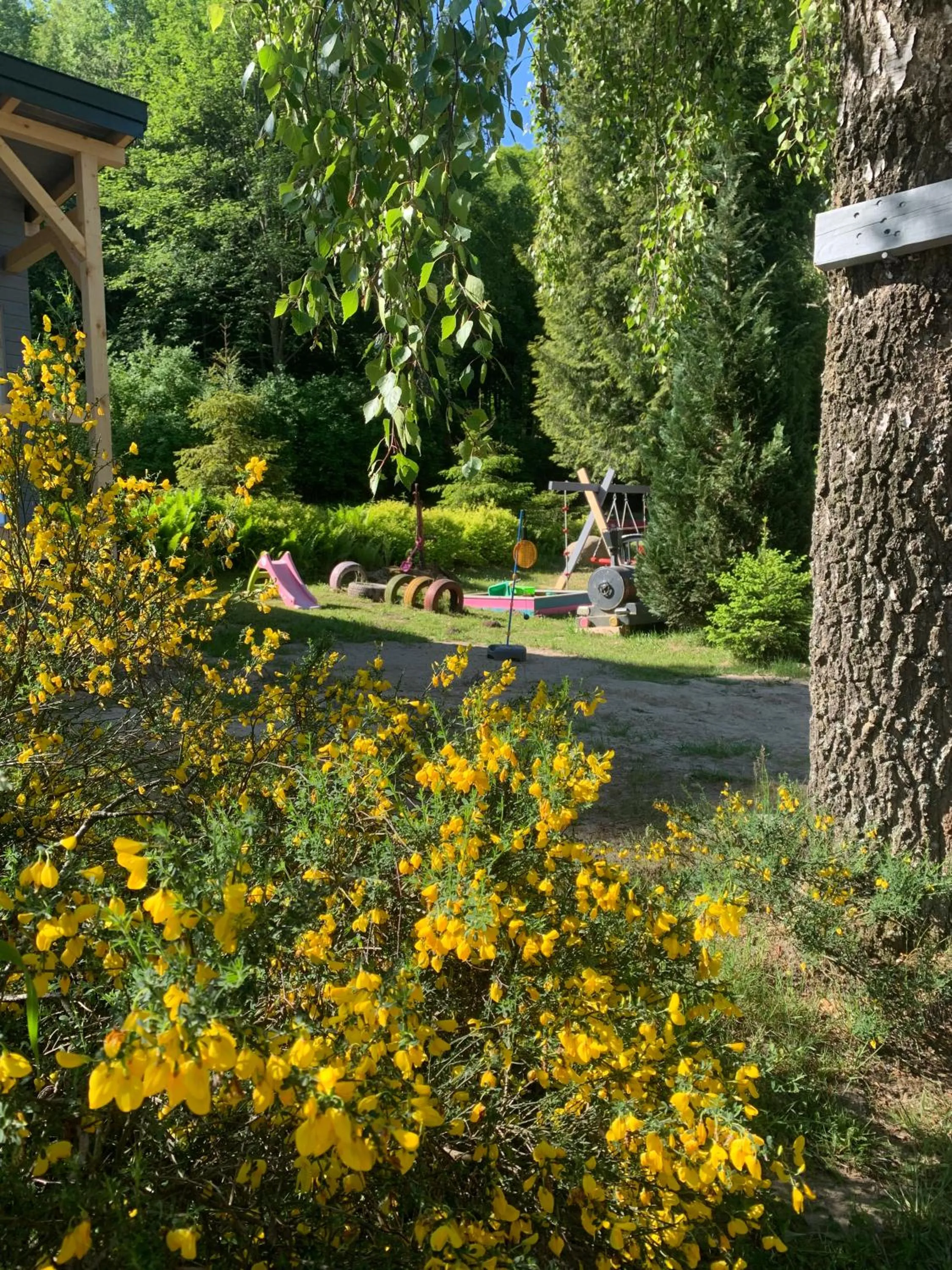 Children play ground in Las i woda