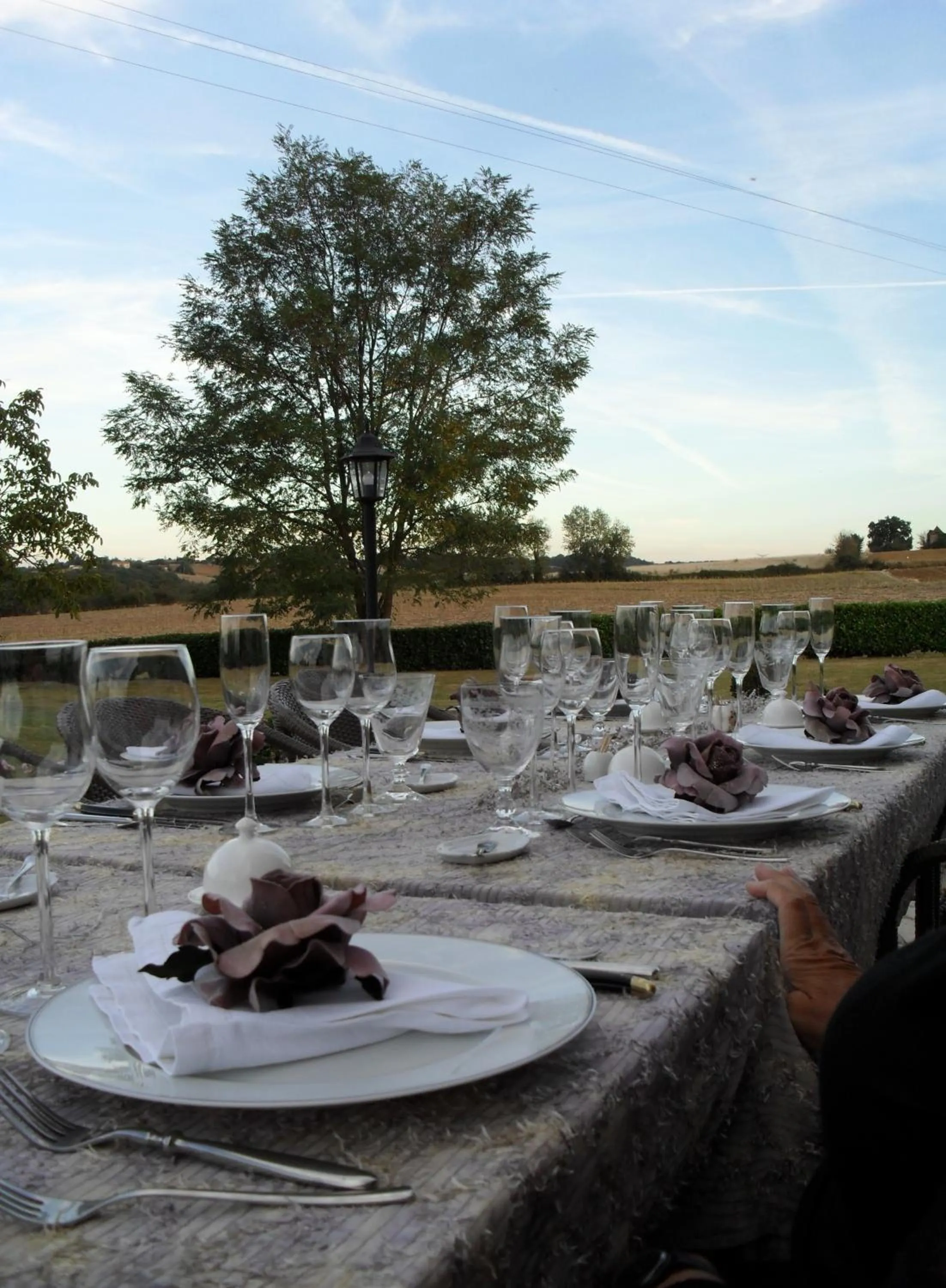 Dinner in Chambres Rozies Dunes