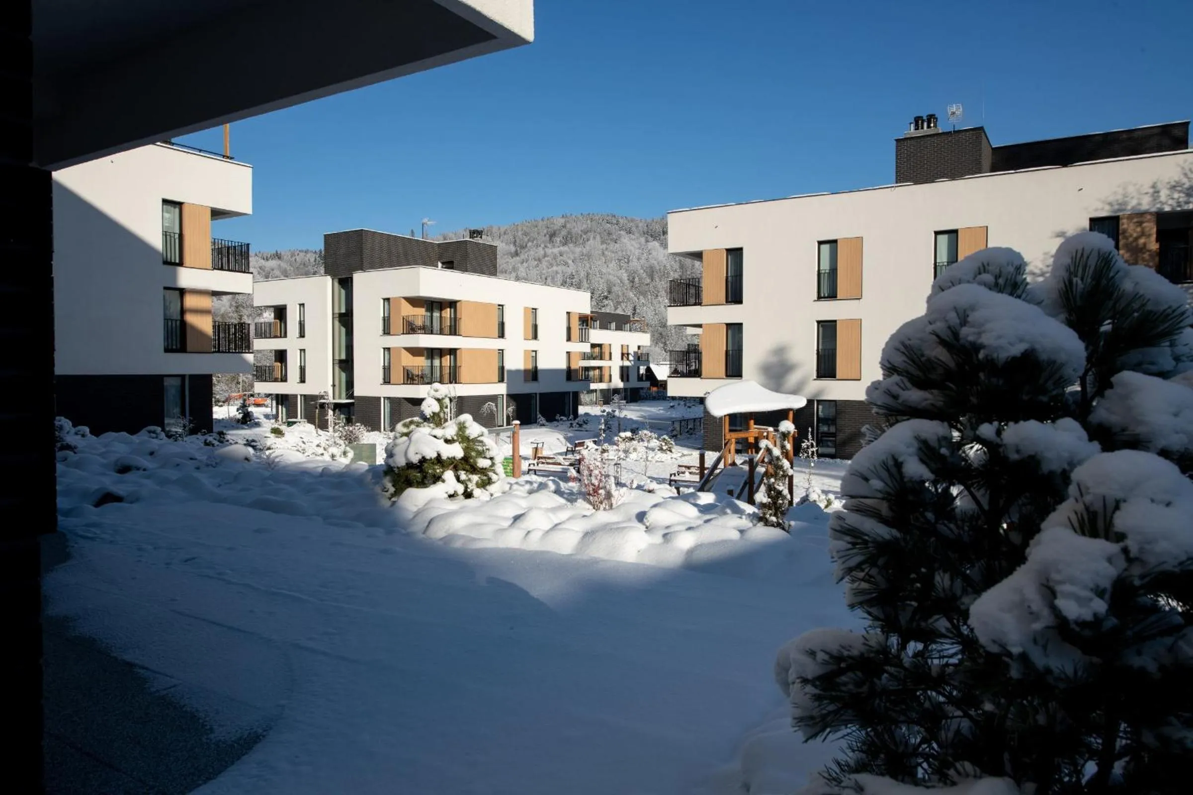 Property building in VISLOW Resort