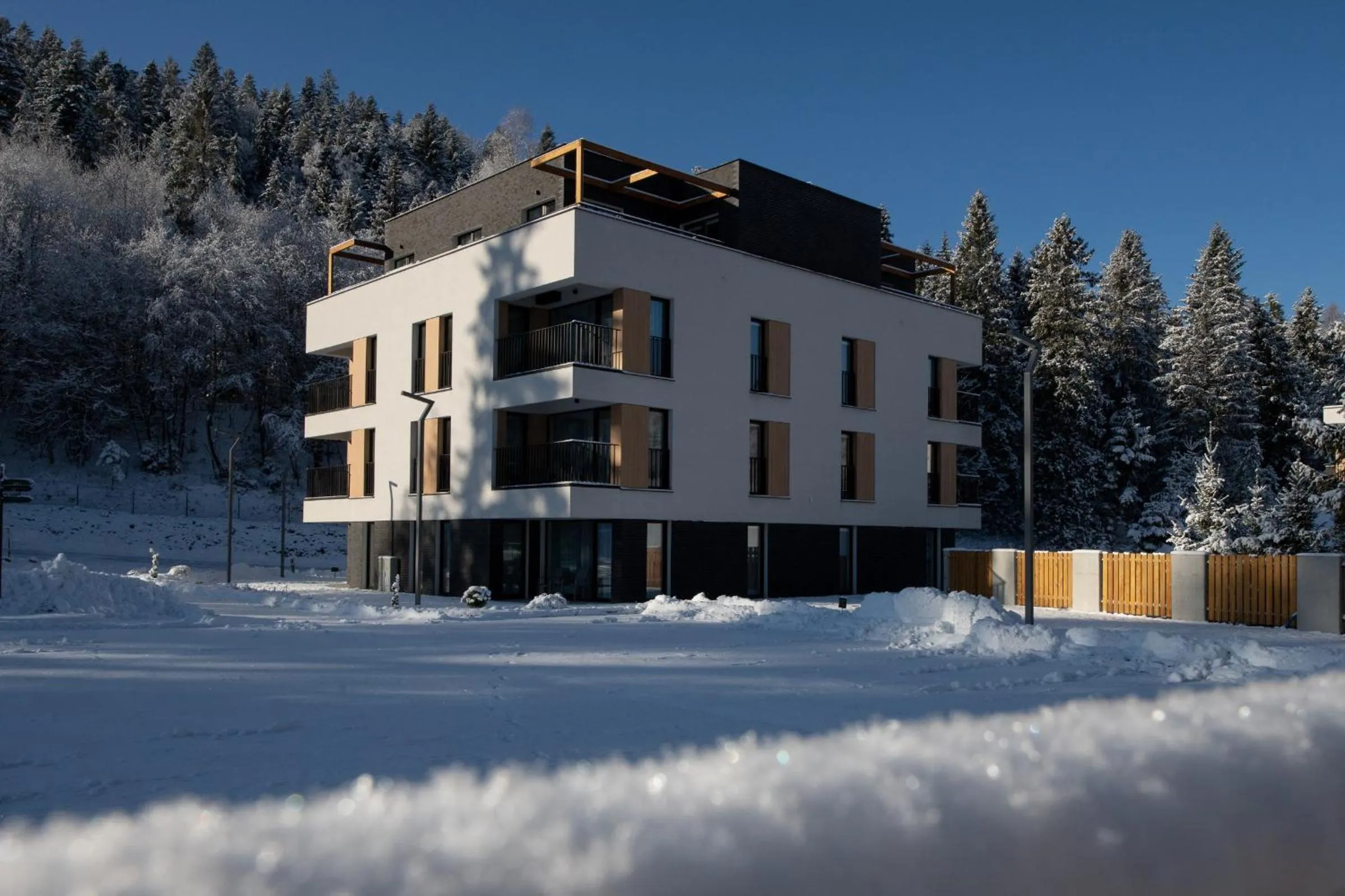 Property building in VISLOW Resort