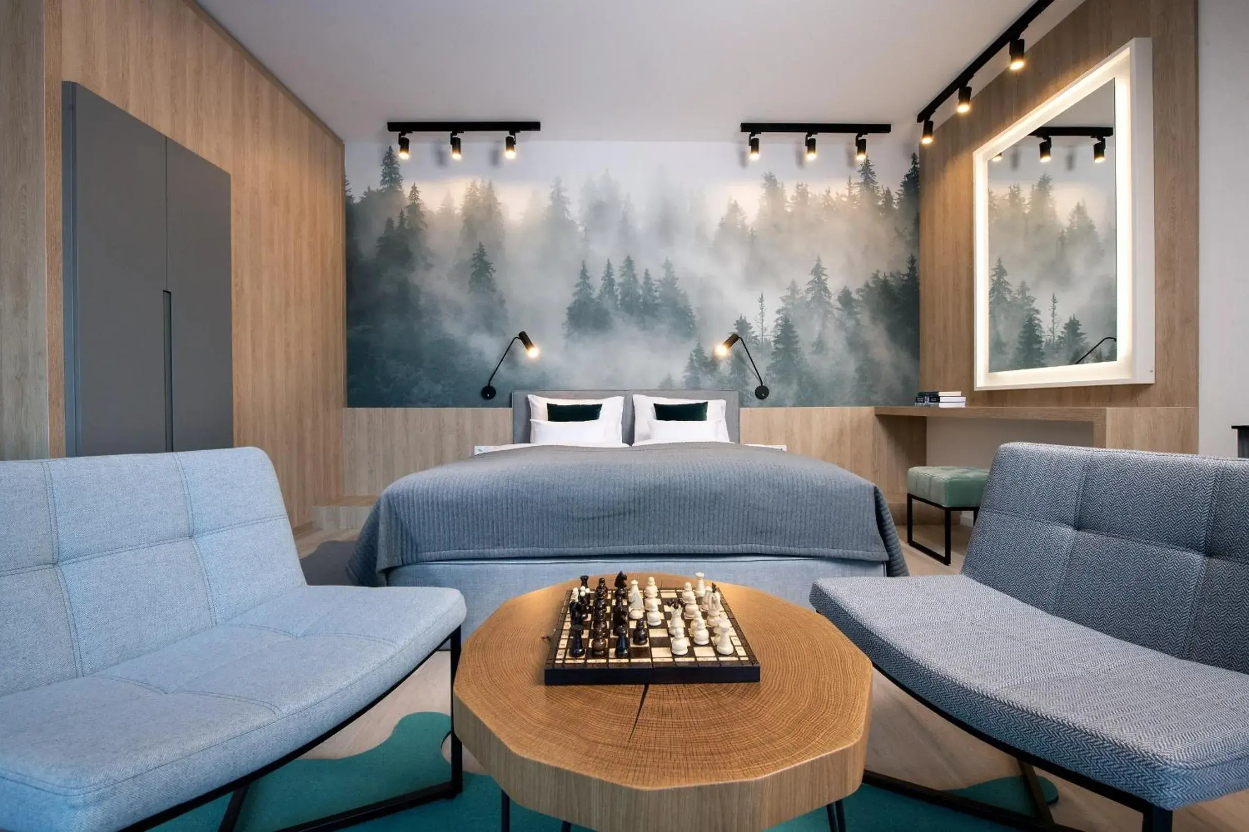 Living room in VISLOW Resort Living room in VISLOW Resort