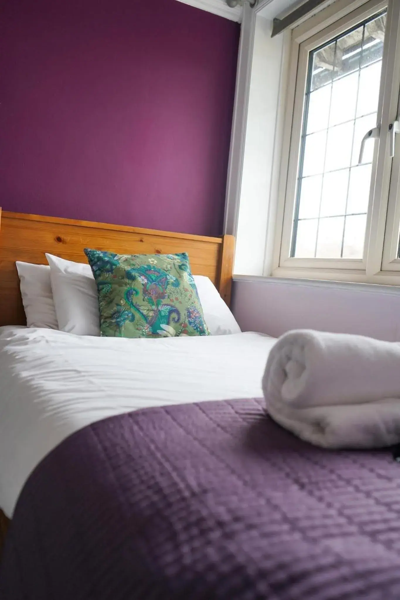 Bed in The George Inn Middle Wallop Bed in The George Inn Middle Wallop