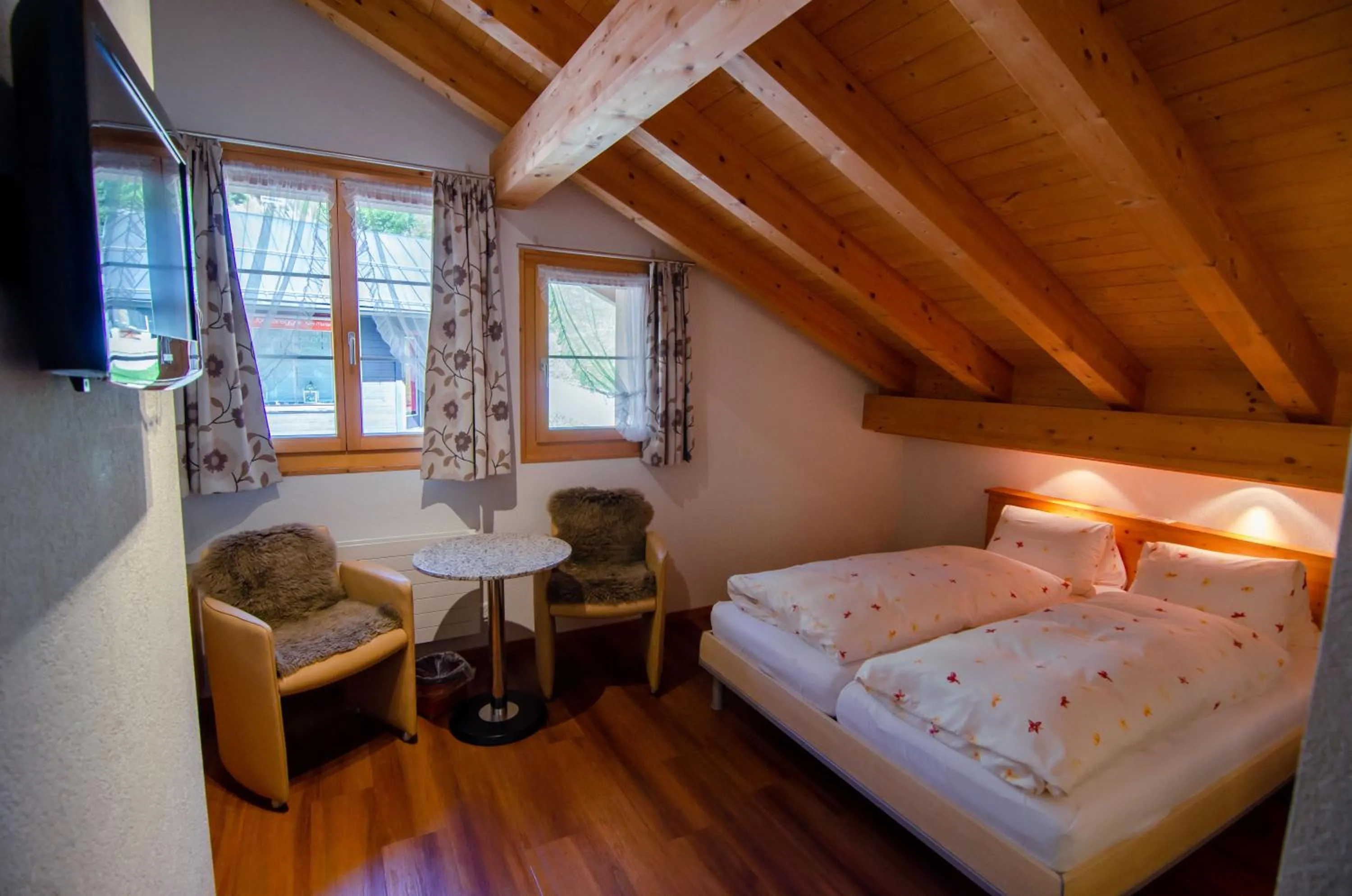 Bed in Hotel Blumental