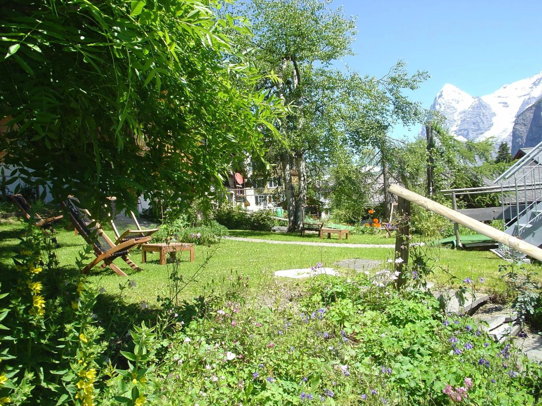 Garden in Hotel Blumental