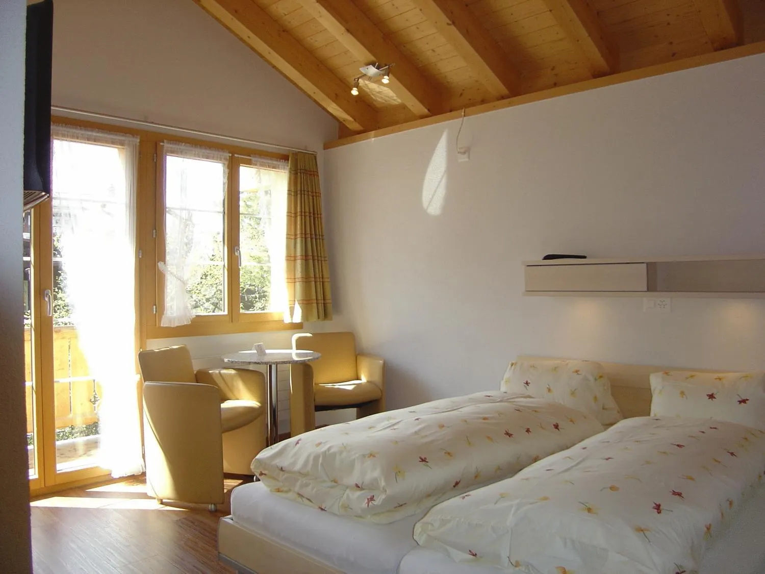 Bed in Hotel Blumental