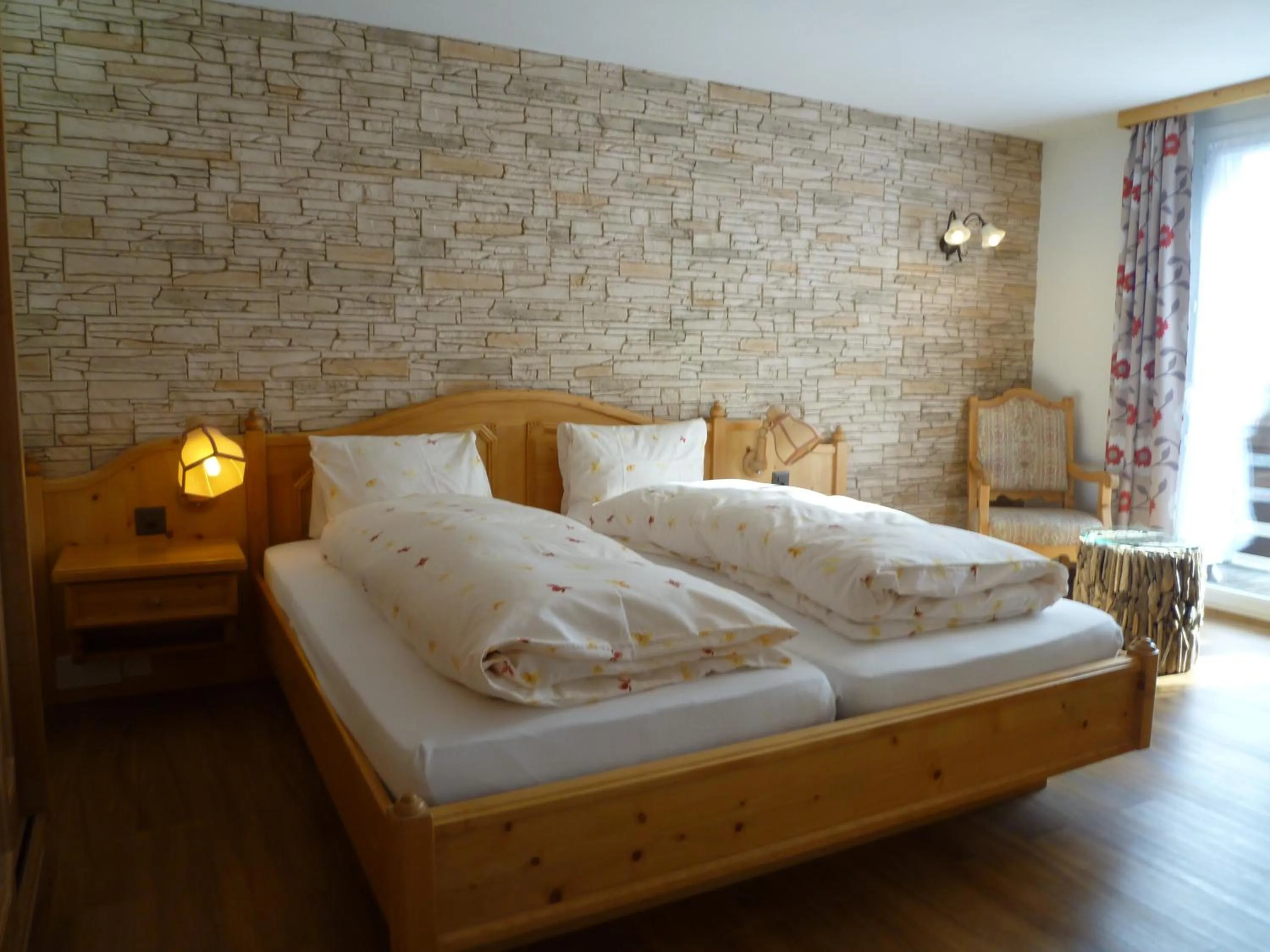 Bed in Hotel Blumental