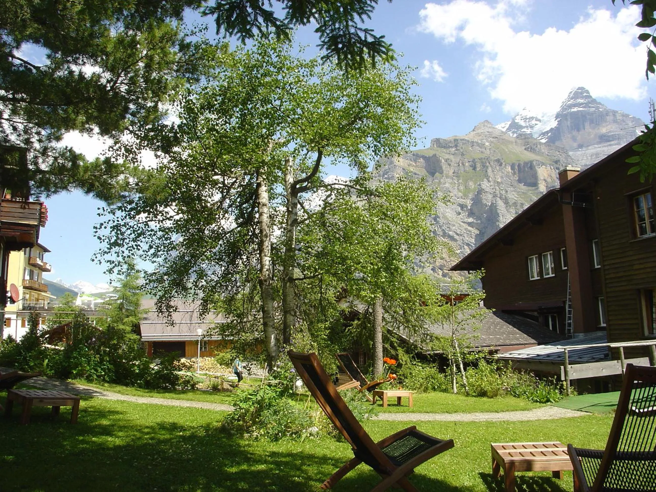 Garden in Hotel Blumental