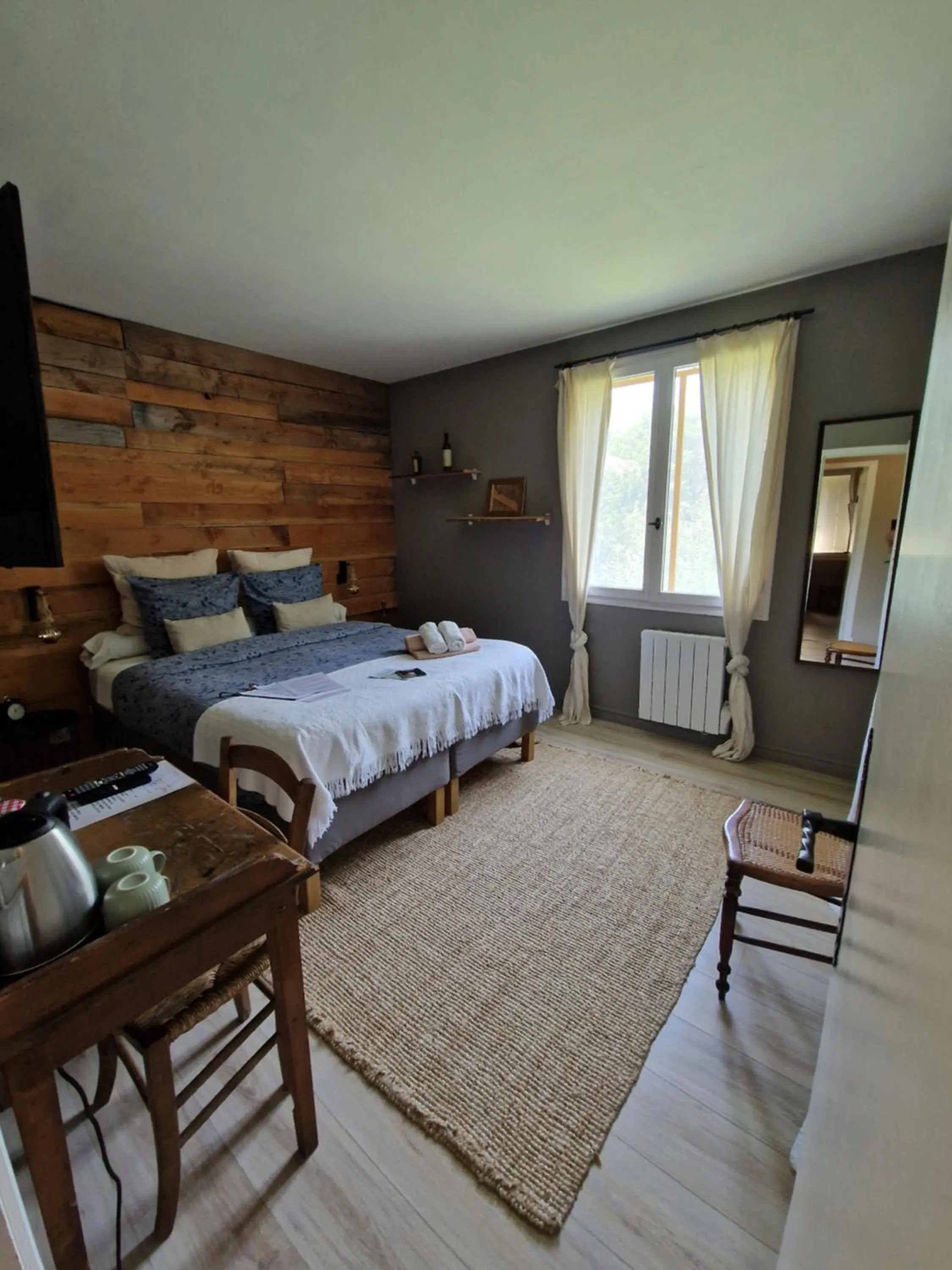 Bed in La Petite Auberge de Virginie