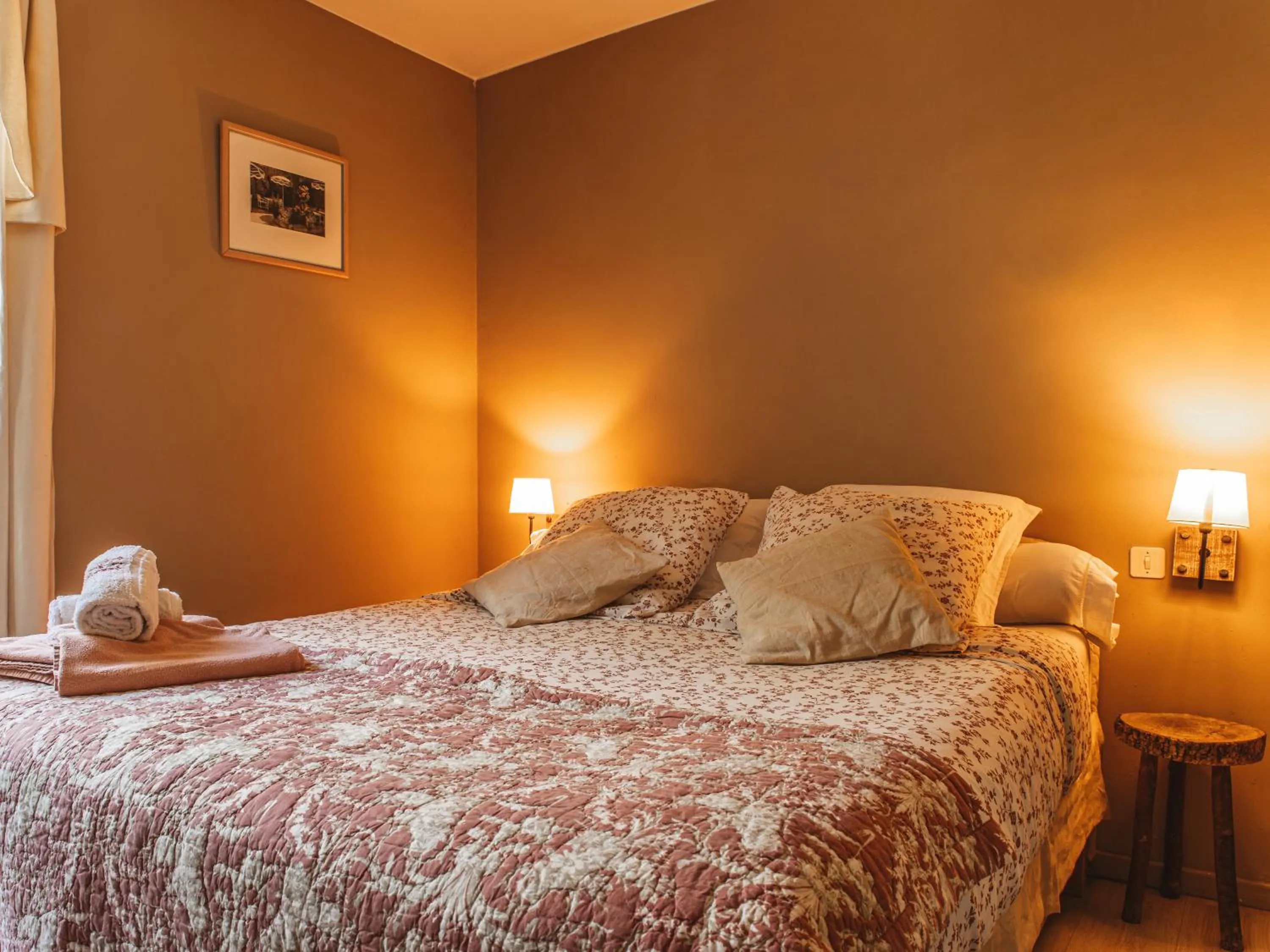 Bed in La Petite Auberge de Virginie