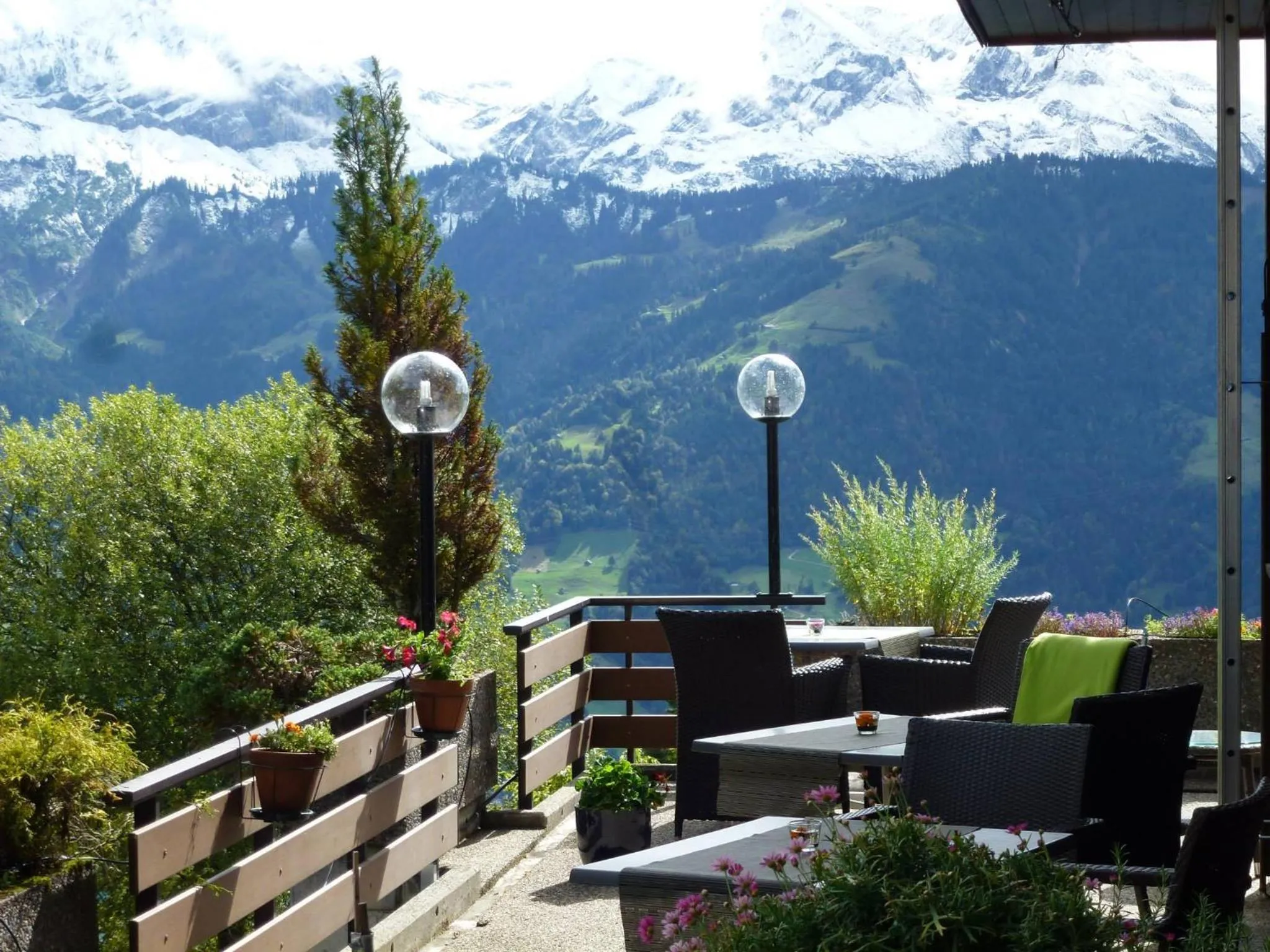 Patio in Hotel Gloria