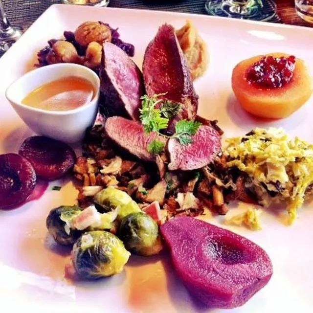 Food close-up in Hotel Gloria