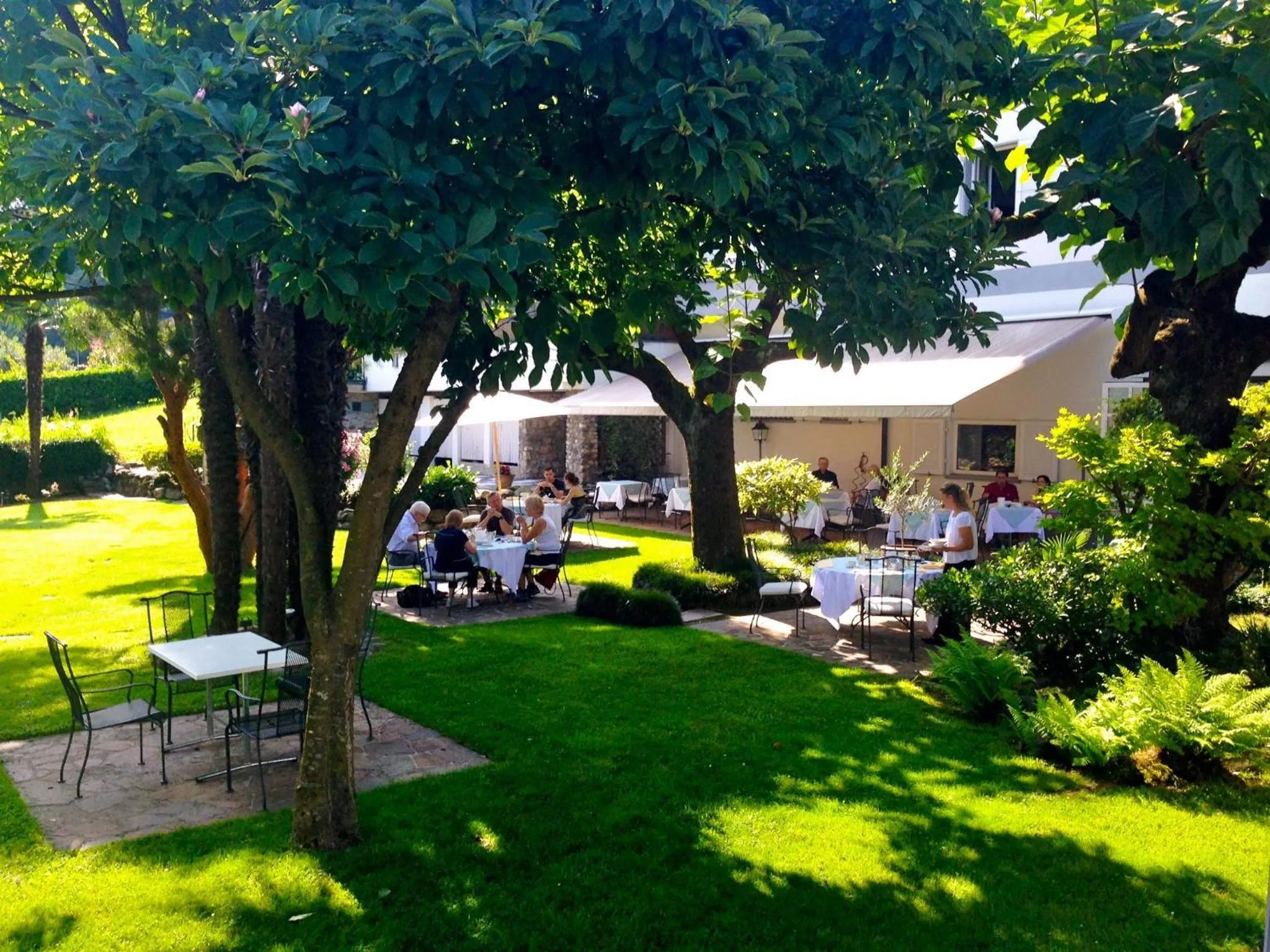 Patio in Villa Garni Gardenia