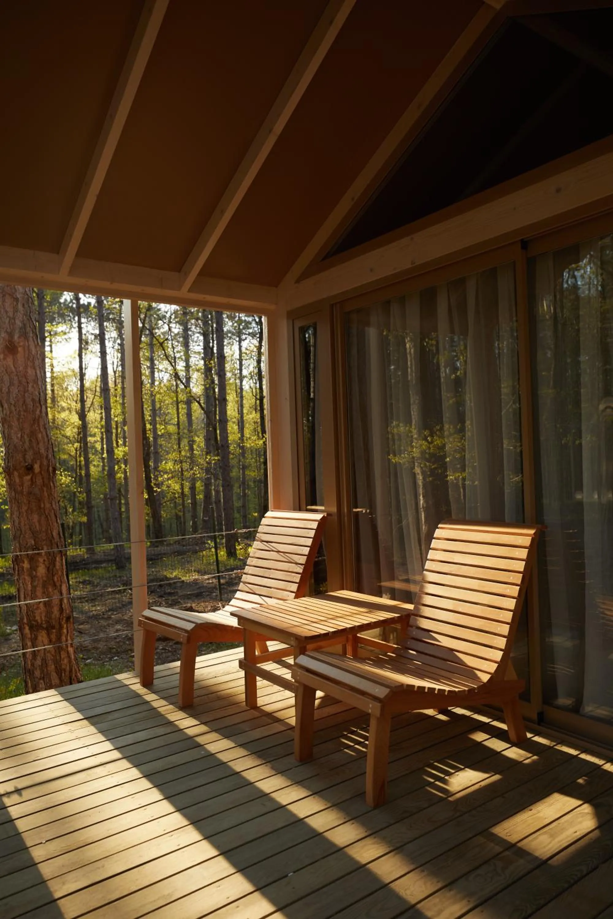 Patio in LONGOSPHERE GLAMPING