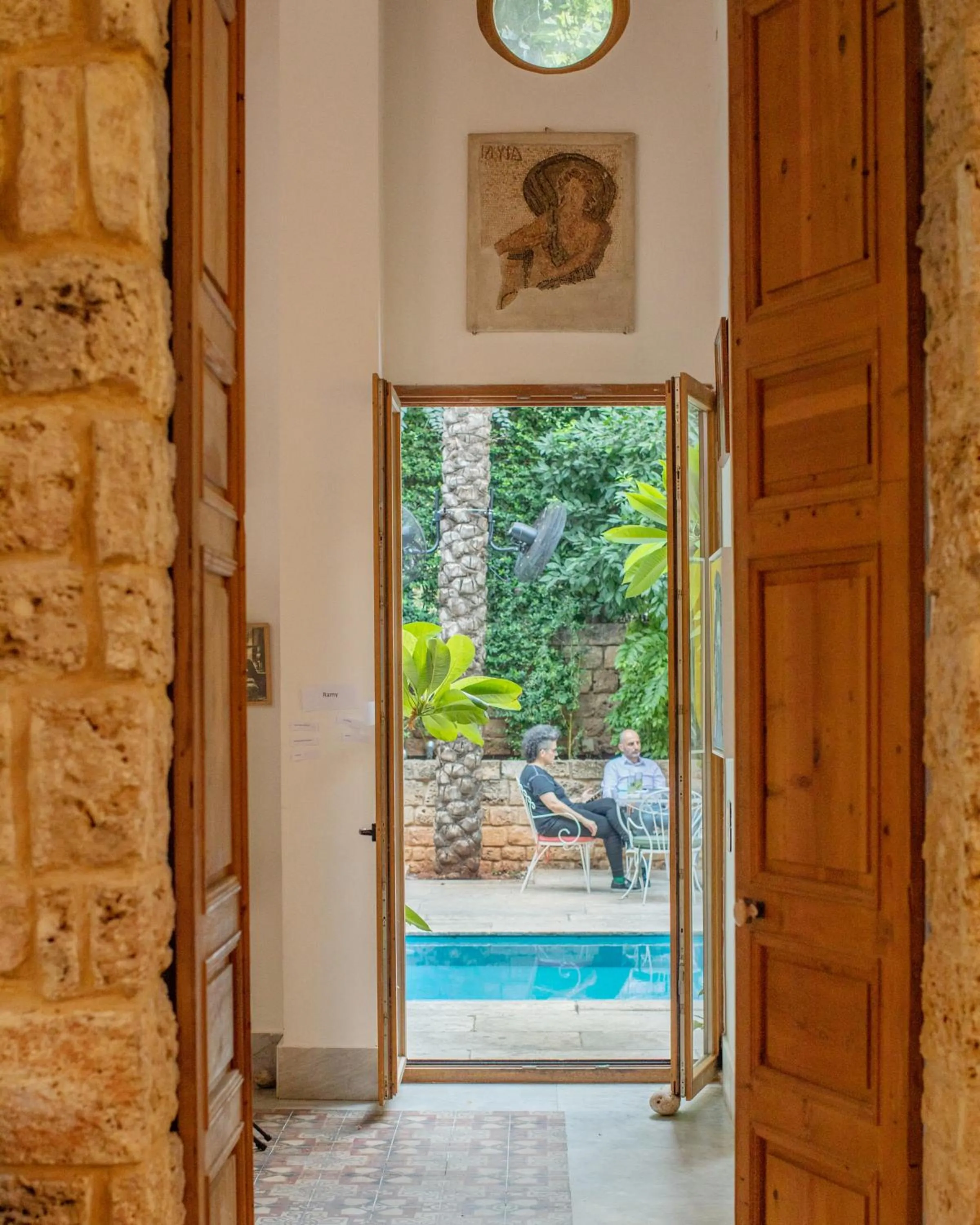 Pool view in Arthaus Beirut