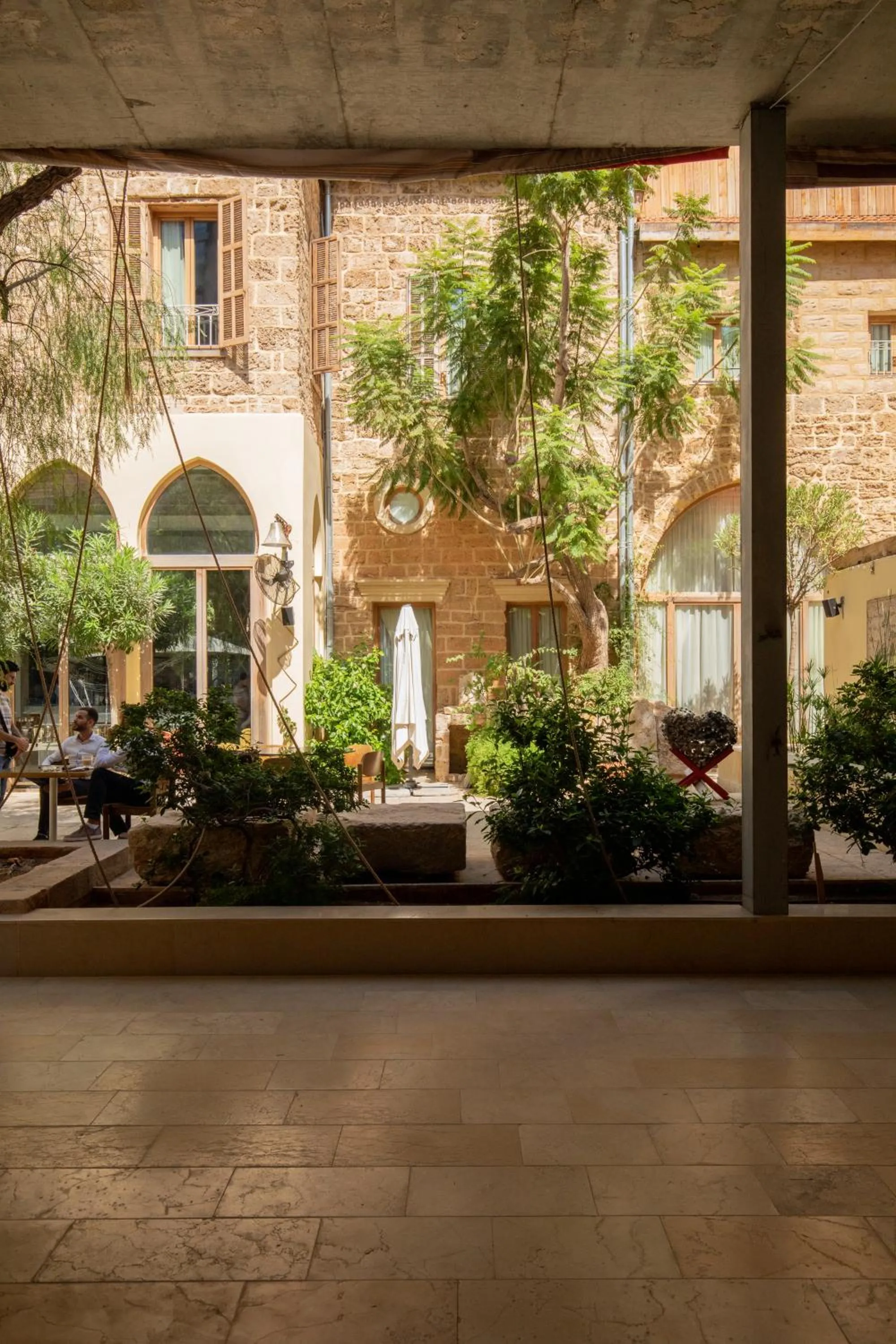 Patio in Arthaus Beirut