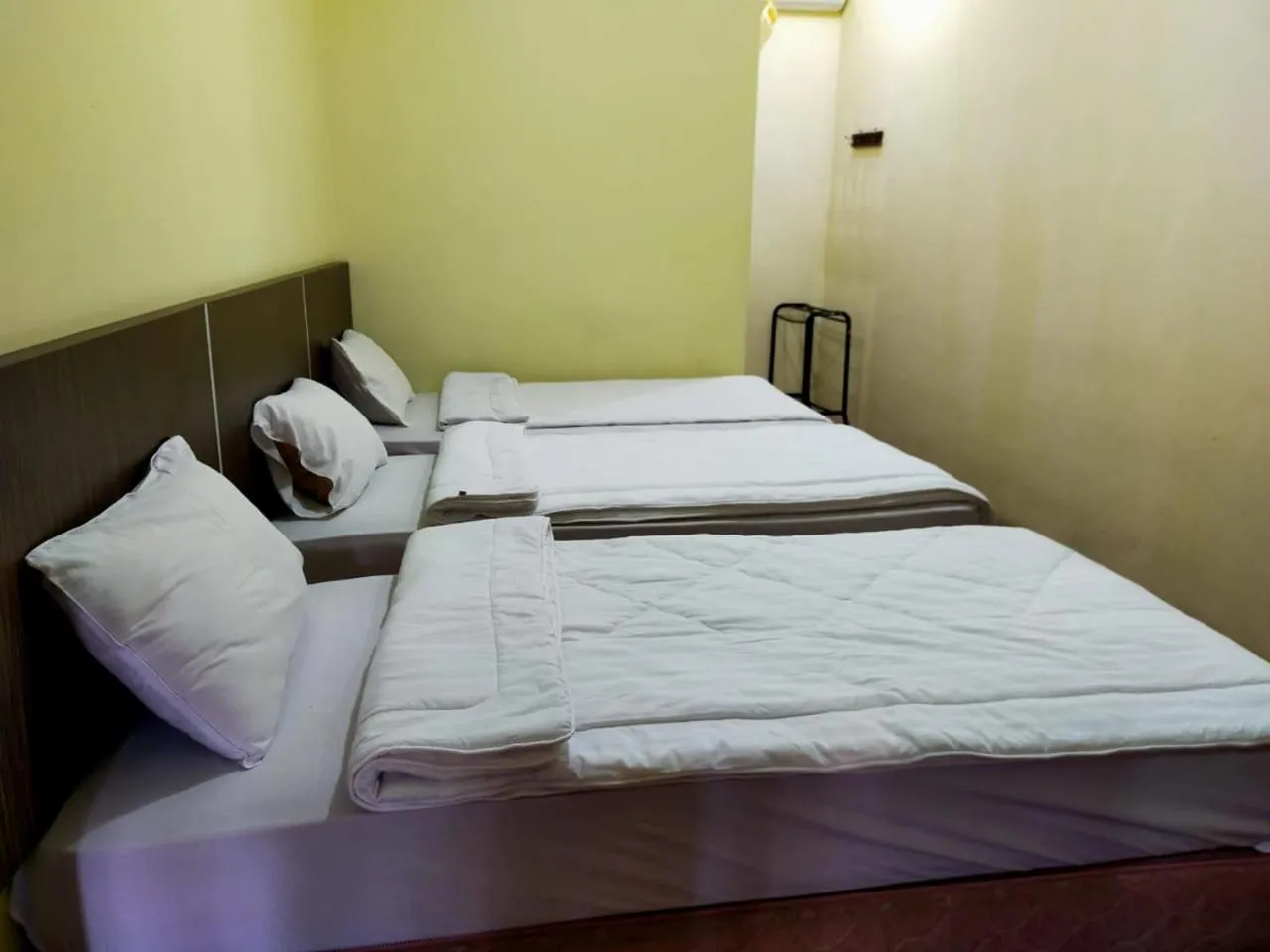 Bed in Grand Mutiara Hotel Puncak