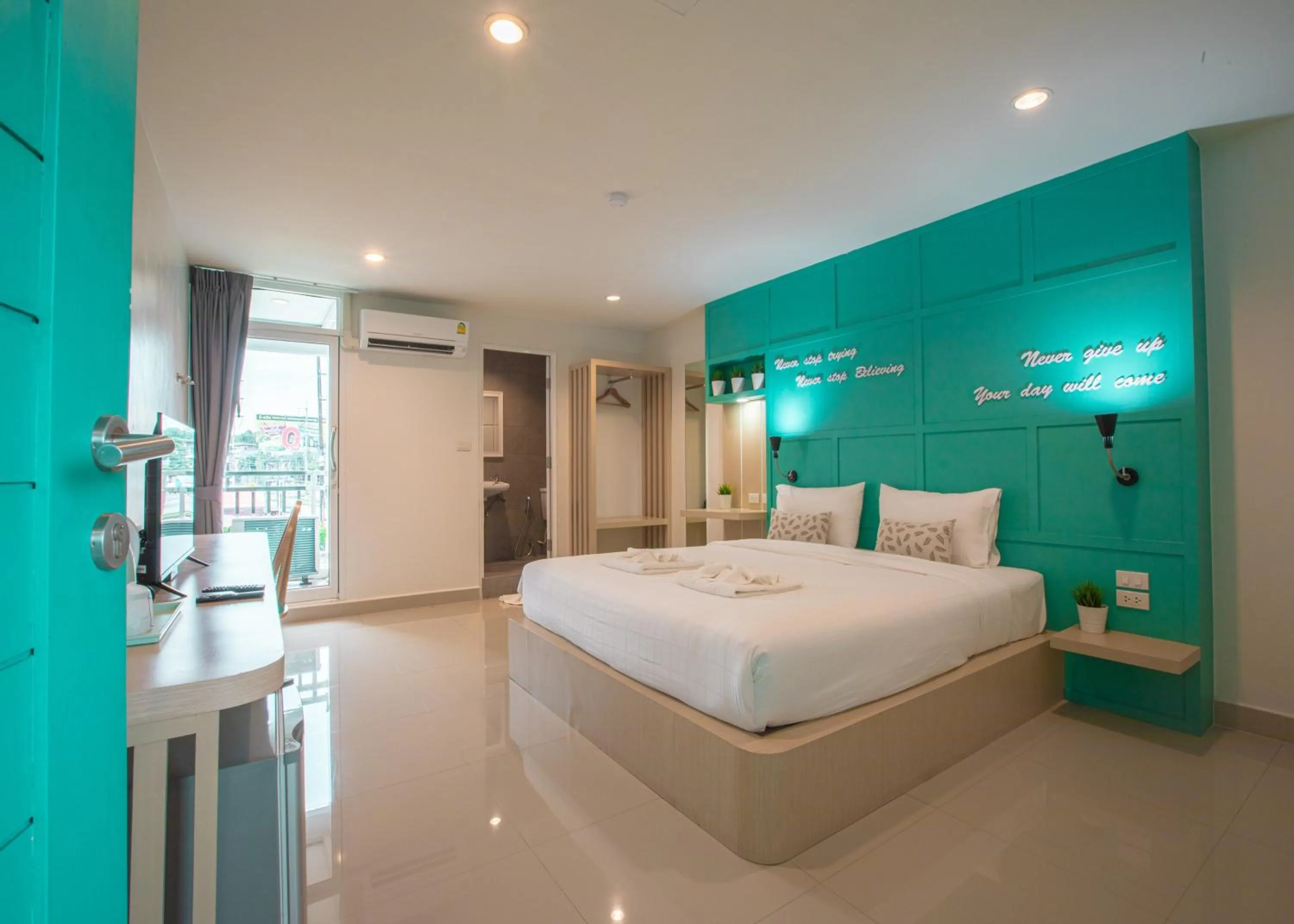 Bedroom in Tiny Krabi Hotel