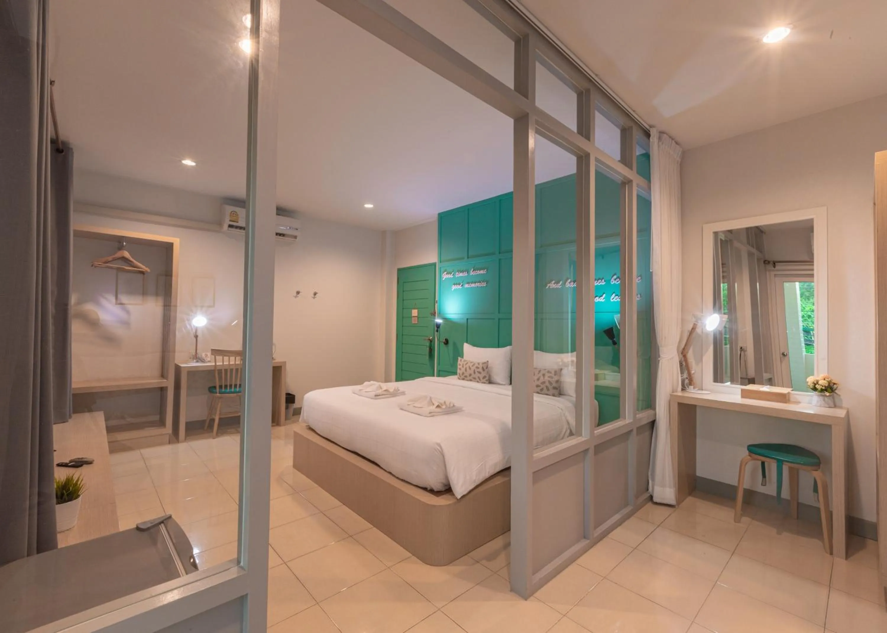 Photo of the whole room in Tiny Krabi Hotel