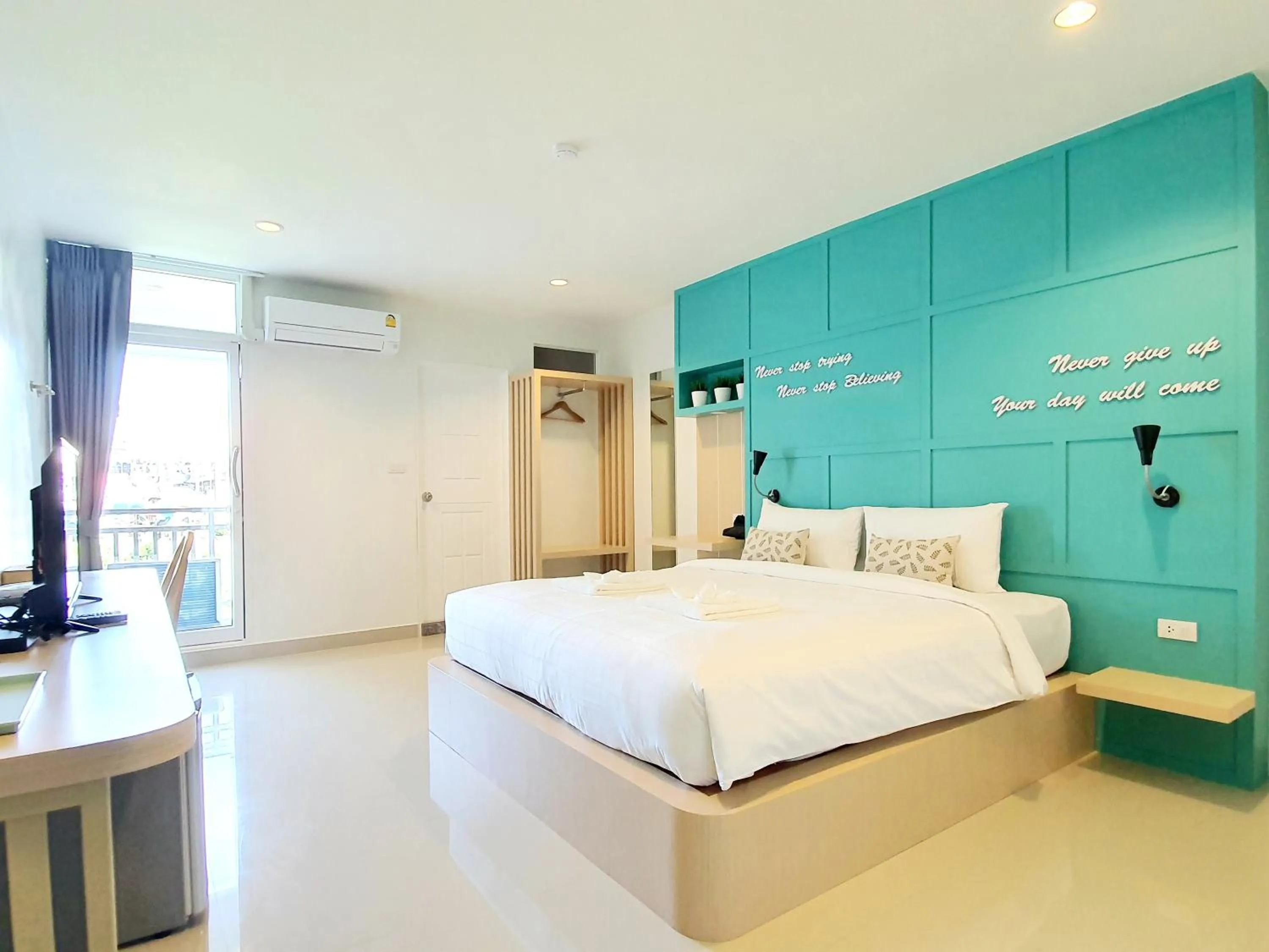 Photo of the whole room in Tiny Krabi Hotel