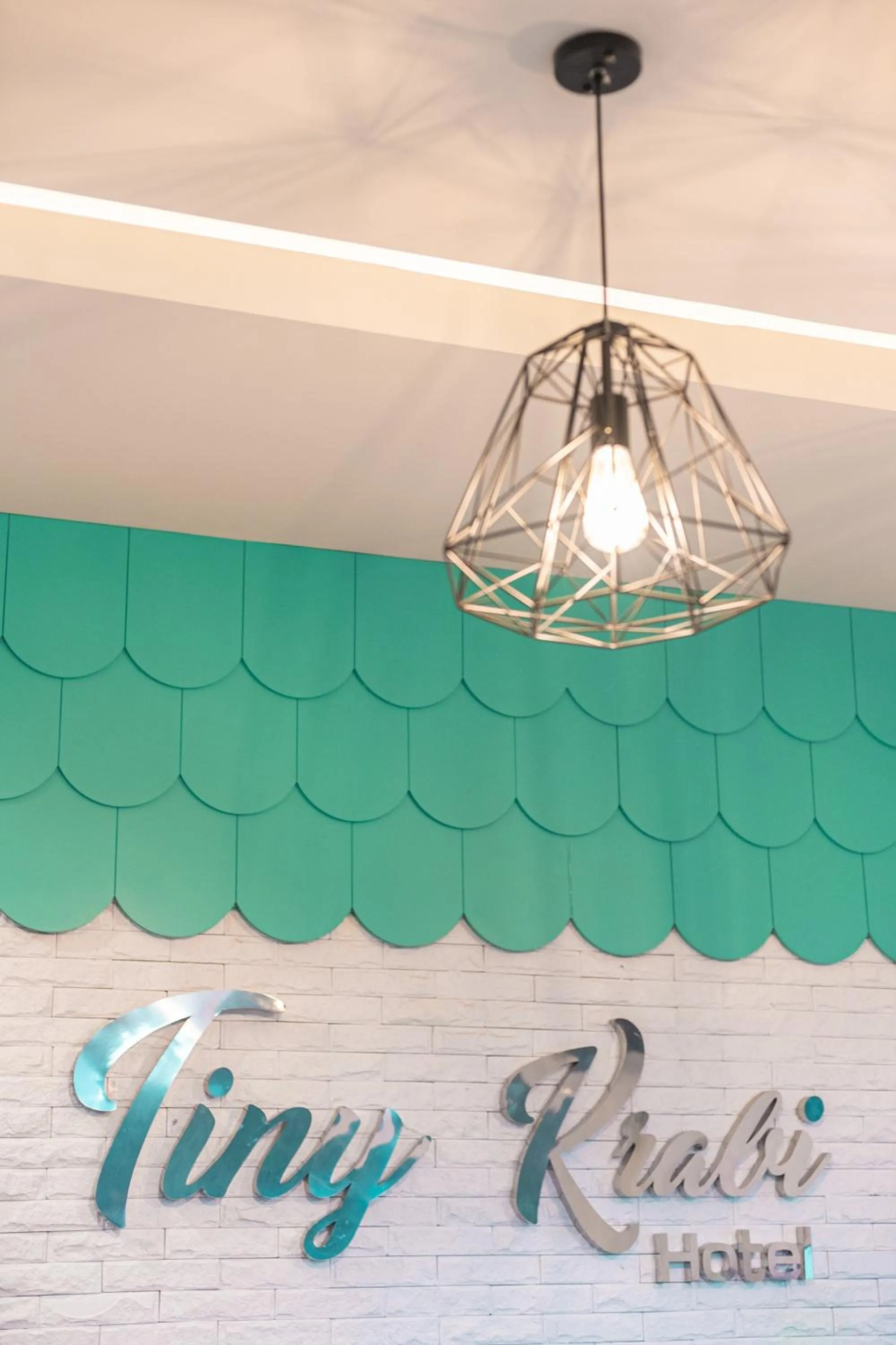 Lobby or reception in Tiny Krabi Hotel