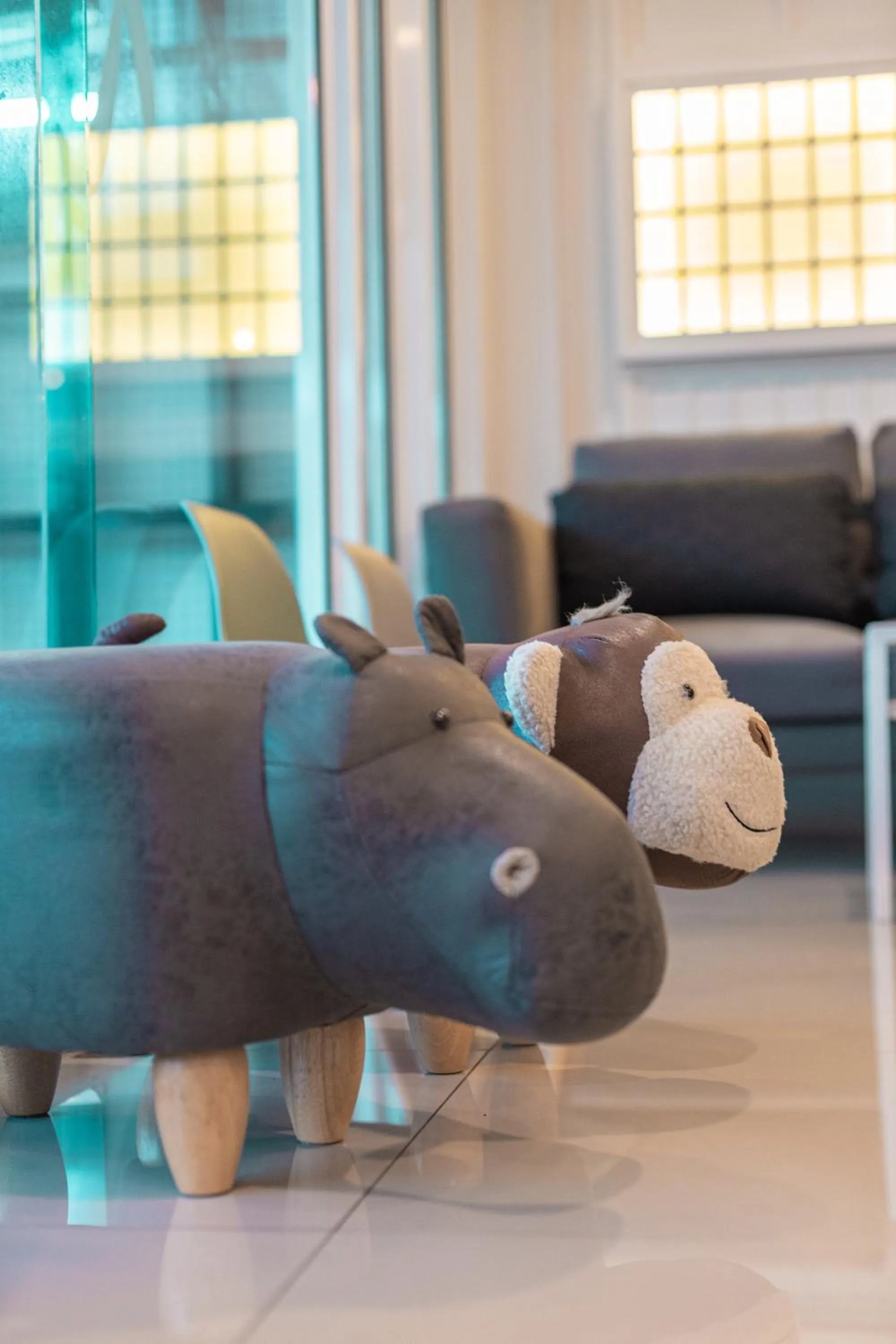 Lobby or reception in Tiny Krabi Hotel