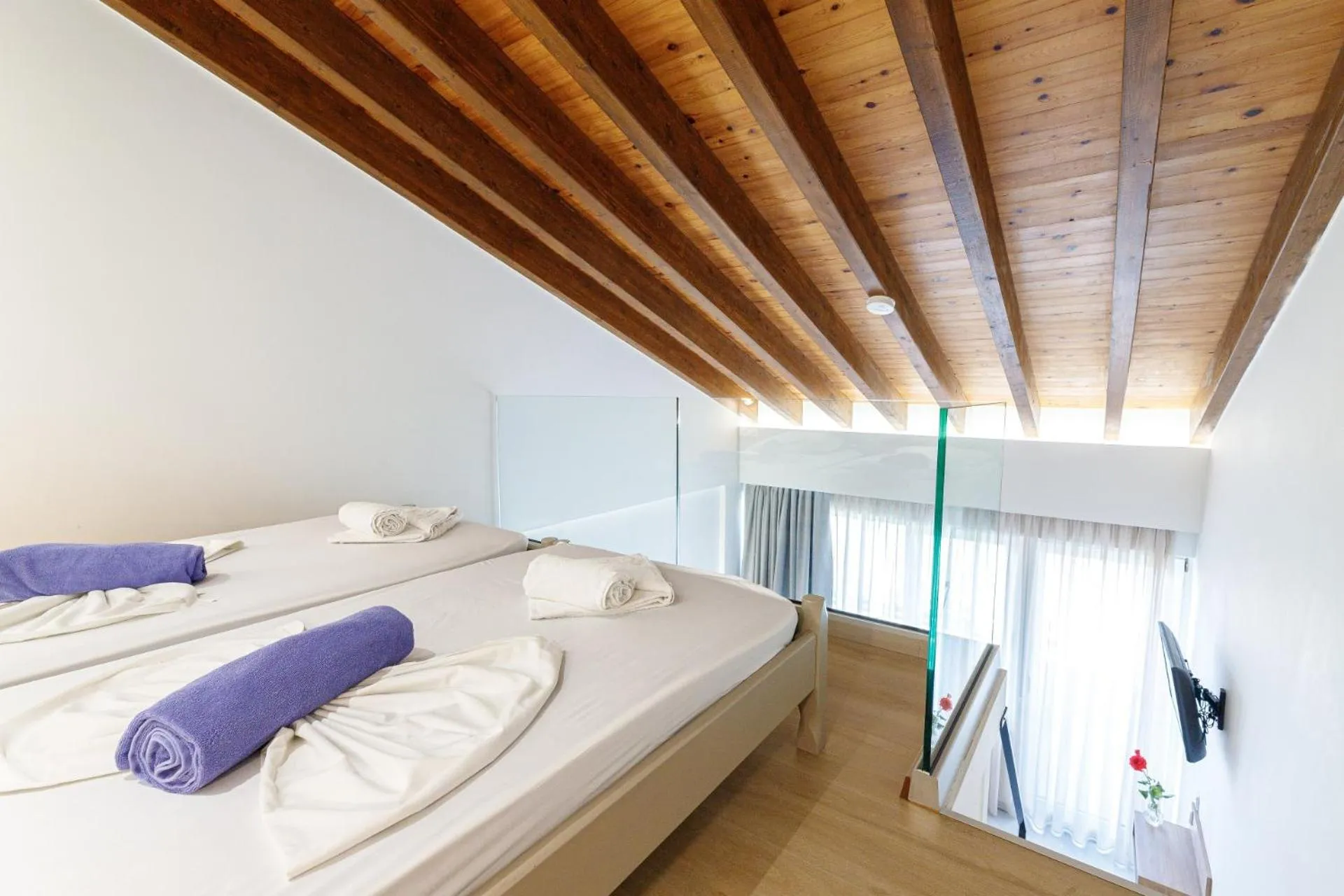 Decorative detail, Bed in Kostakis Beach