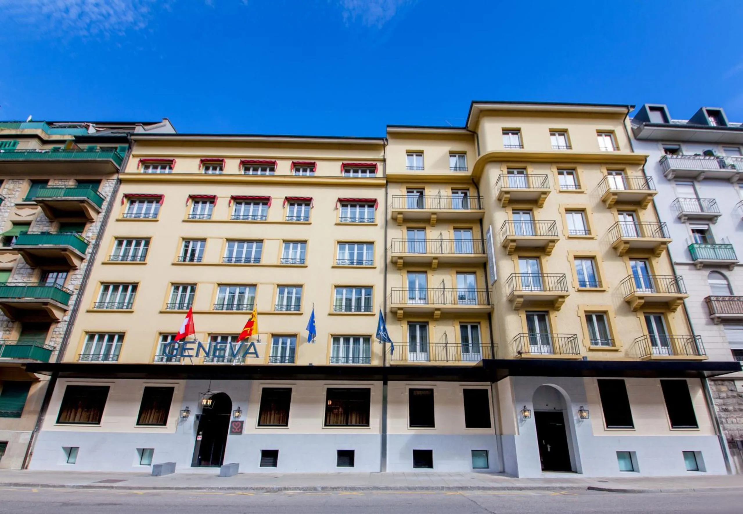 Property building in Geneva by Fassbind