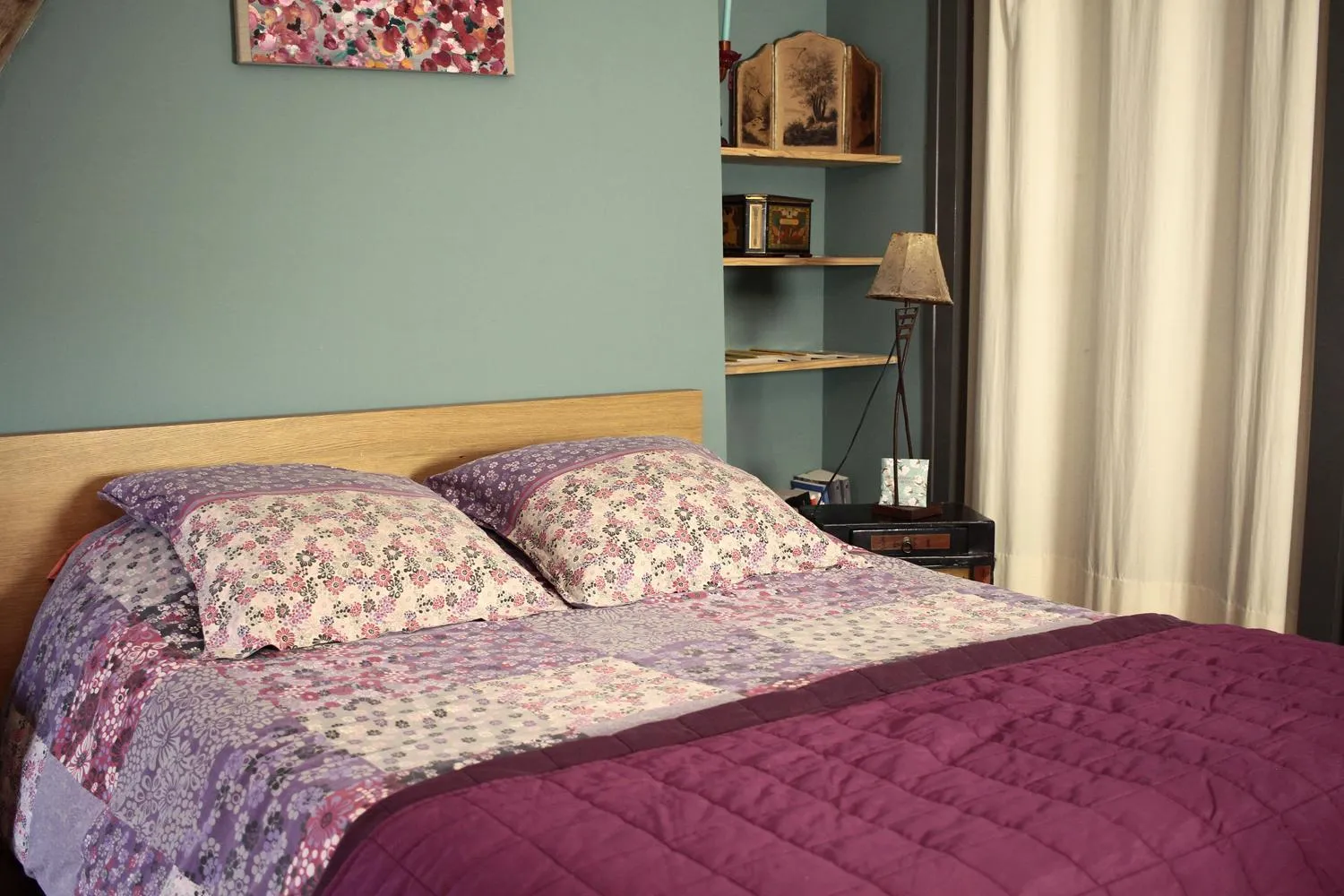 Bed in Le clos des artistes - Chambres d'hôtes