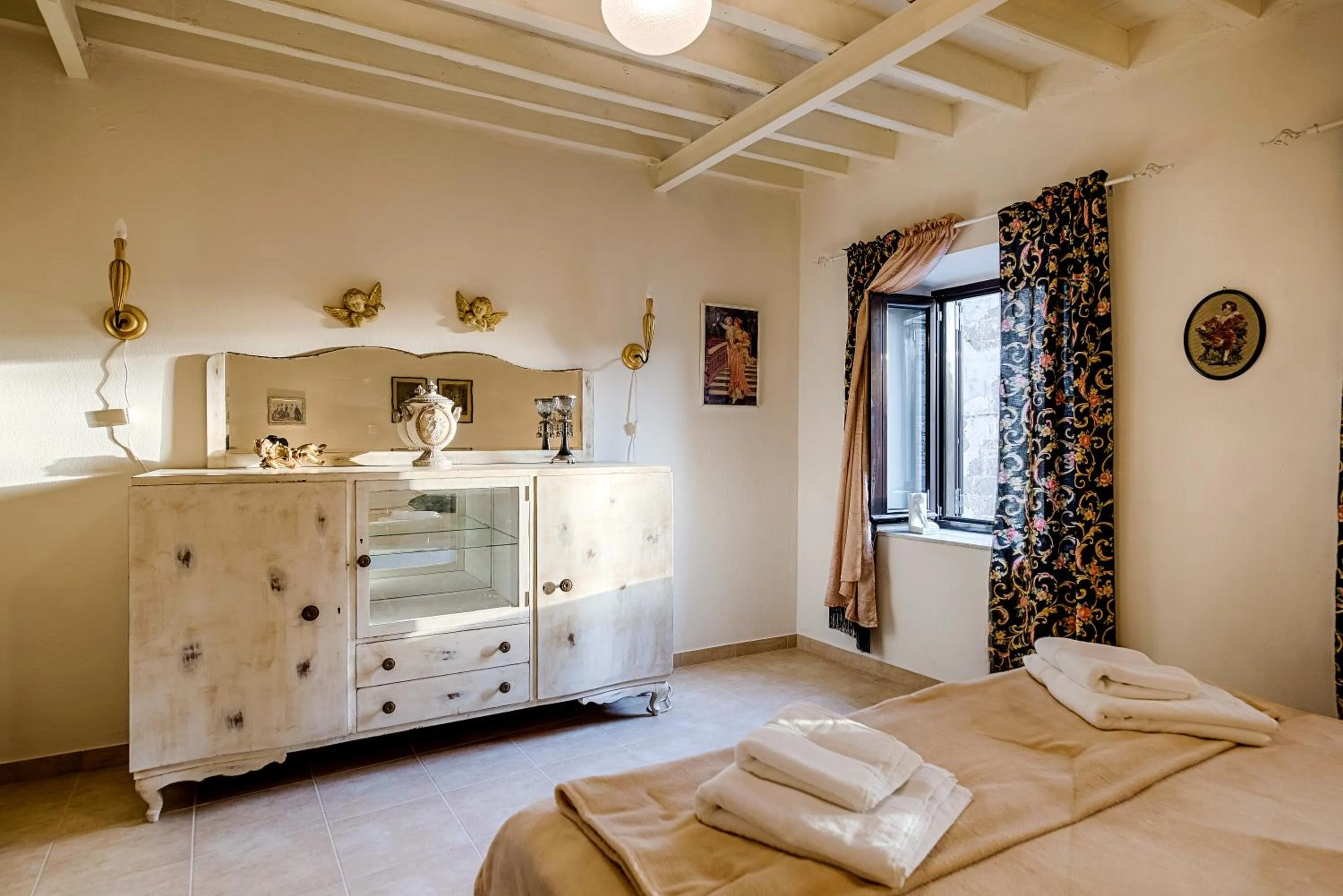 Bed in Kristina´s Apartments