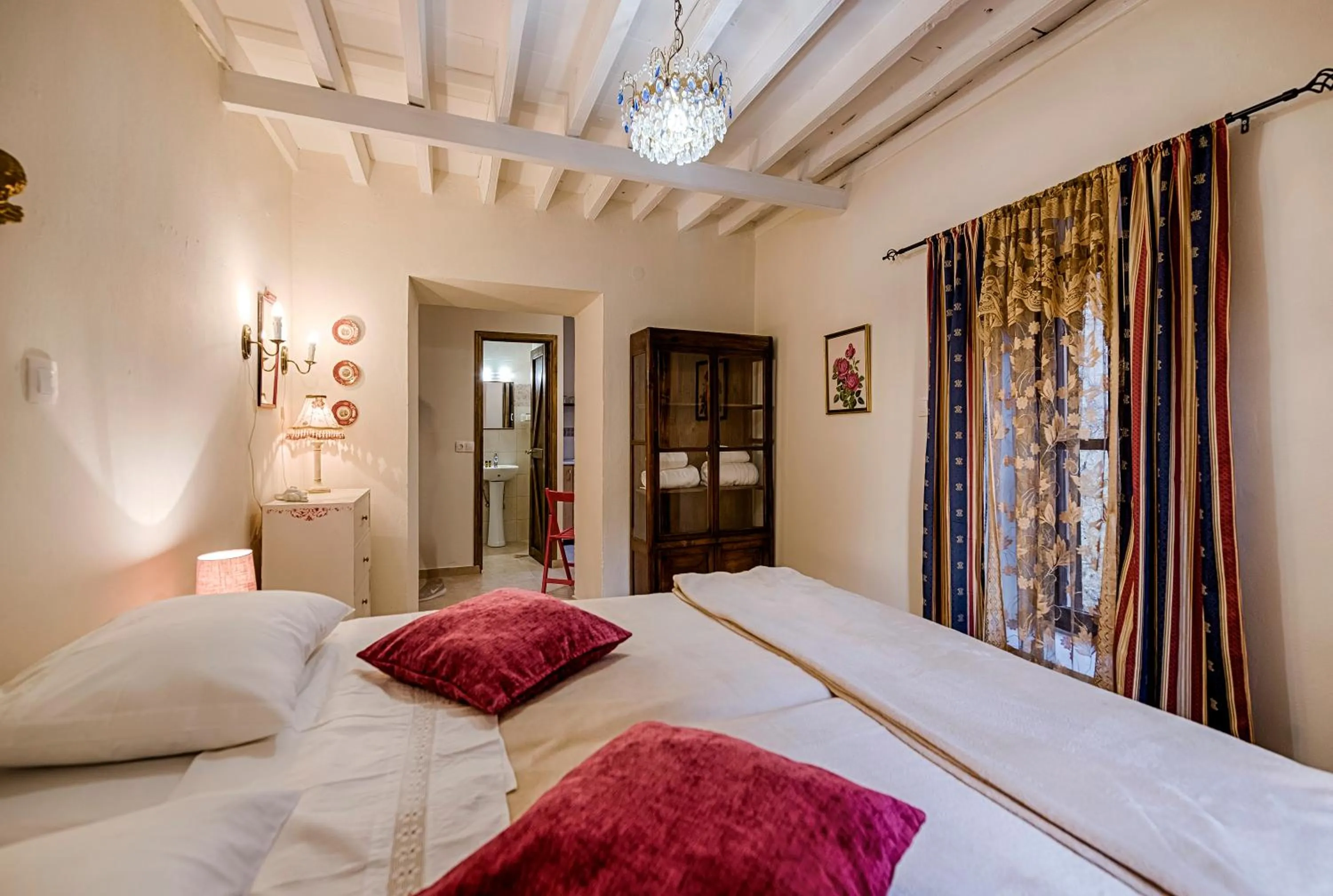 Bed in Kristina´s Apartments