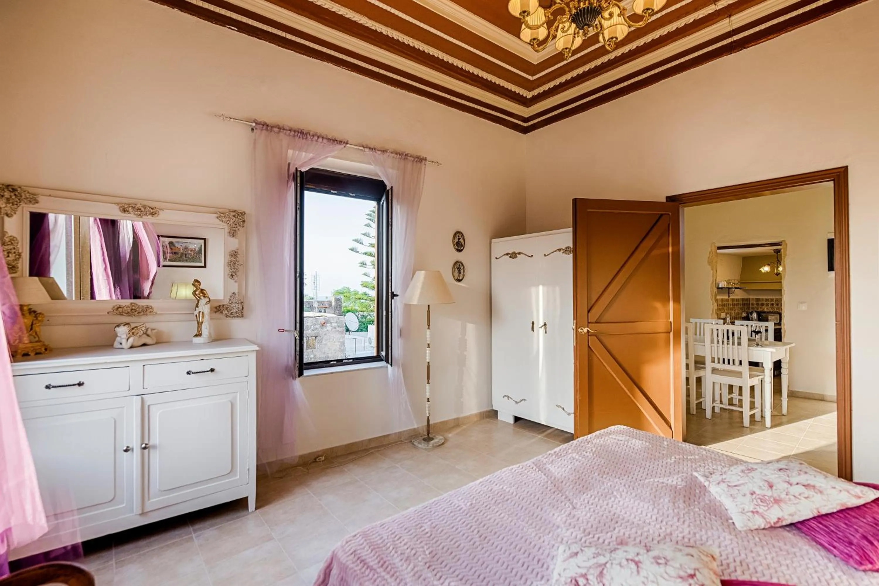 Bed in Kristina´s Apartments