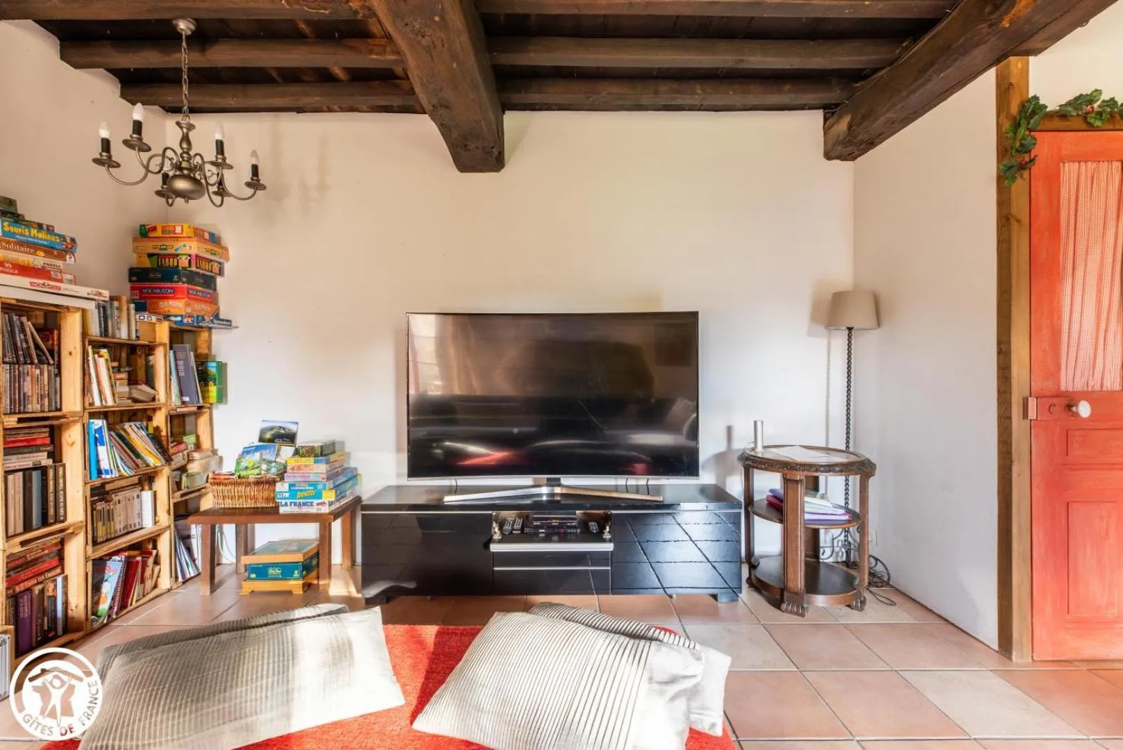 Living room in Aux 2 Puys - Gîte "Le Lemptégy"