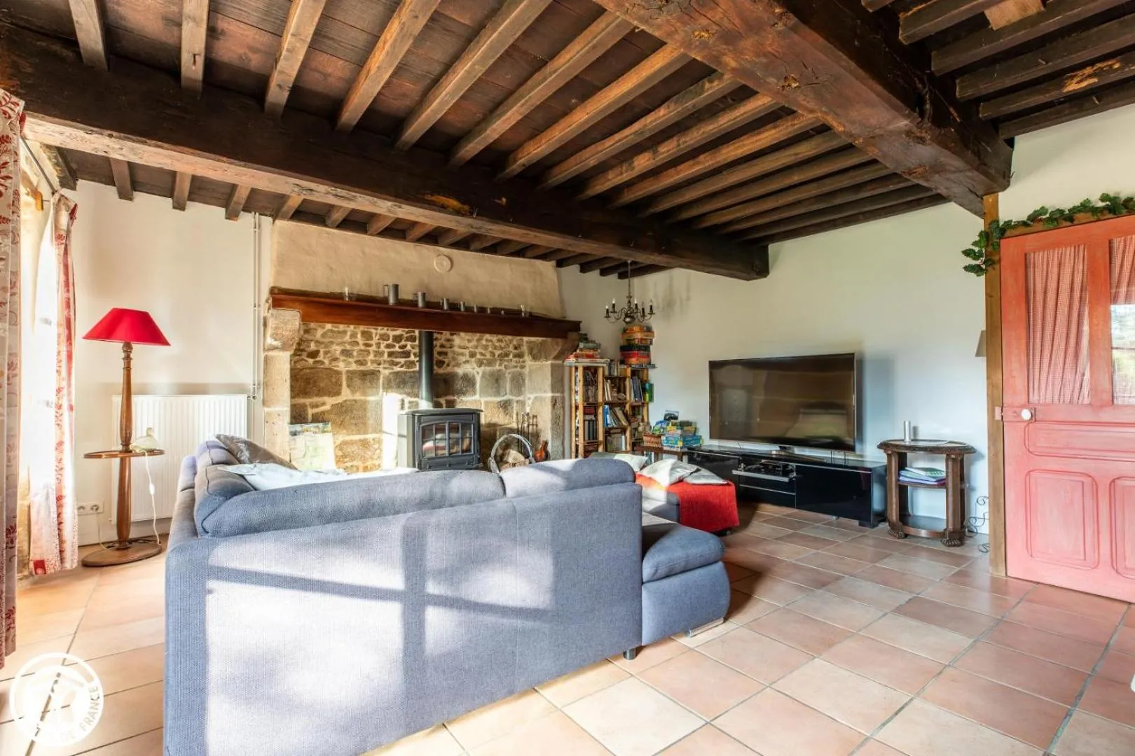 Living room in Aux 2 Puys - Gîte "Le Lemptégy"