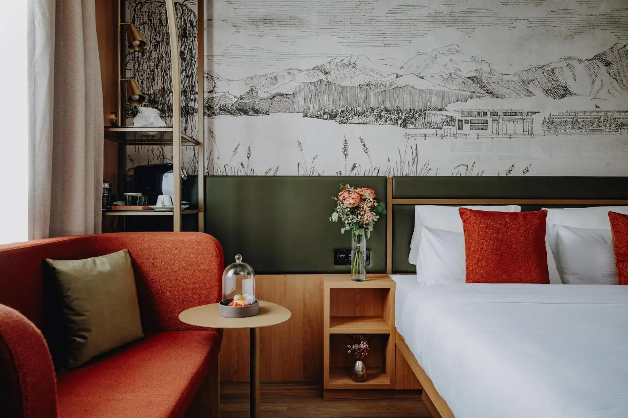 Photo of the whole room, Bed in AMERON Luzern Hotel Flora Photo of the whole room, Bed in AMERON Luzern Hotel Flora